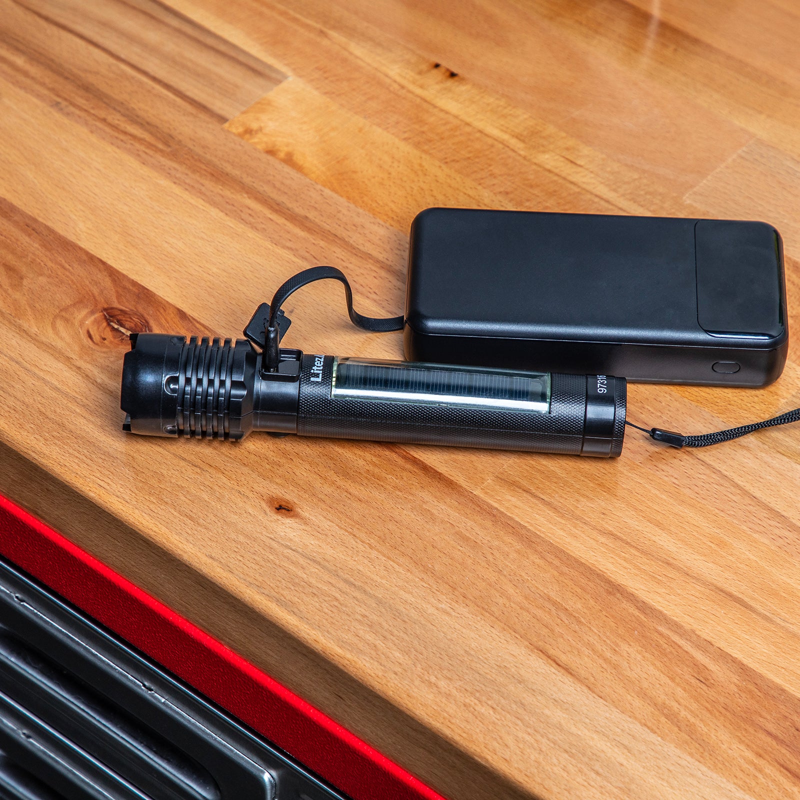 LitezAll® Bask Solar Powered & USB Rechargeable Flashlight - LitezAll - 6