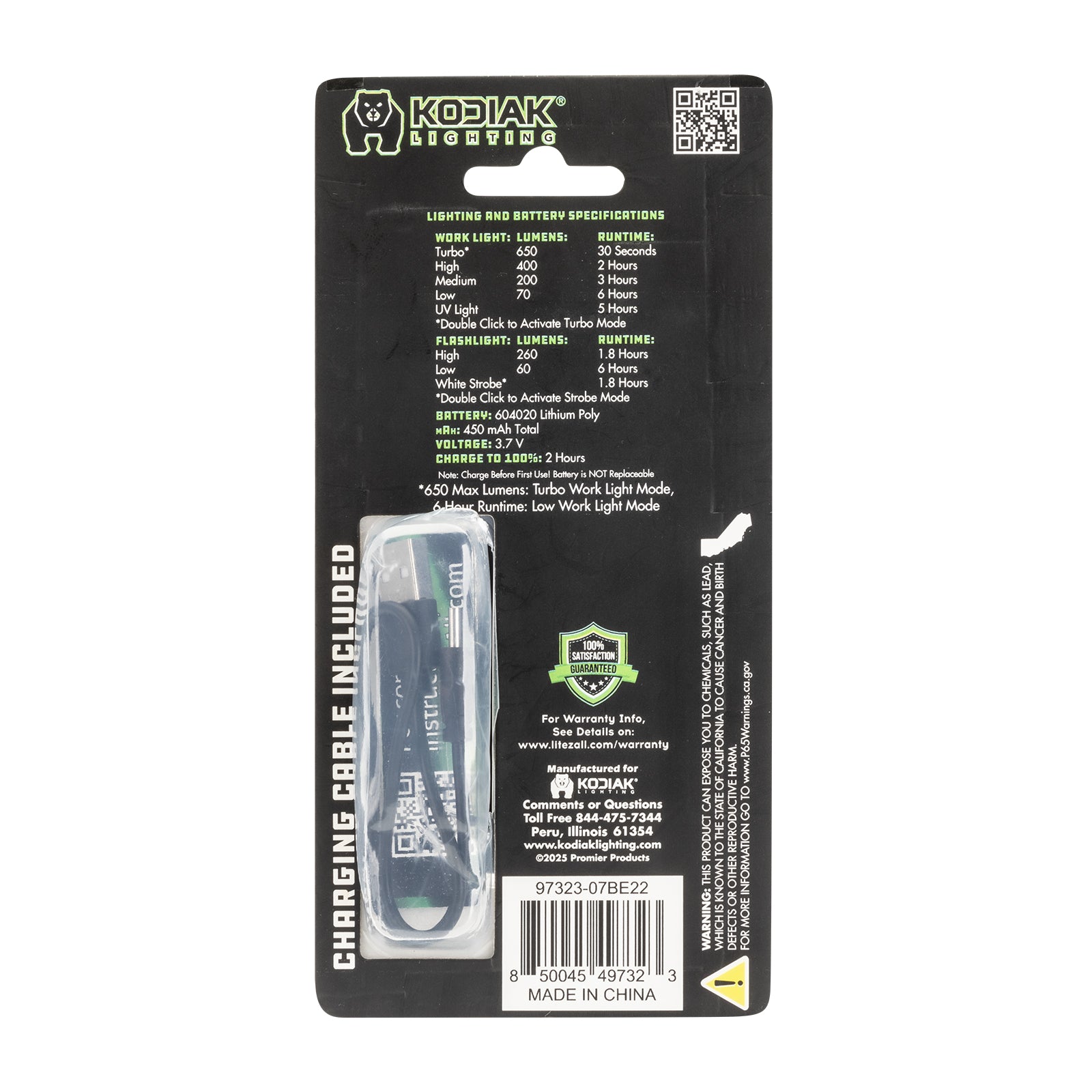 Kodiak® Keen Rechargeable 8 Mode Pocket Work Light and Flashlight - LitezAll - Work Lights - 27