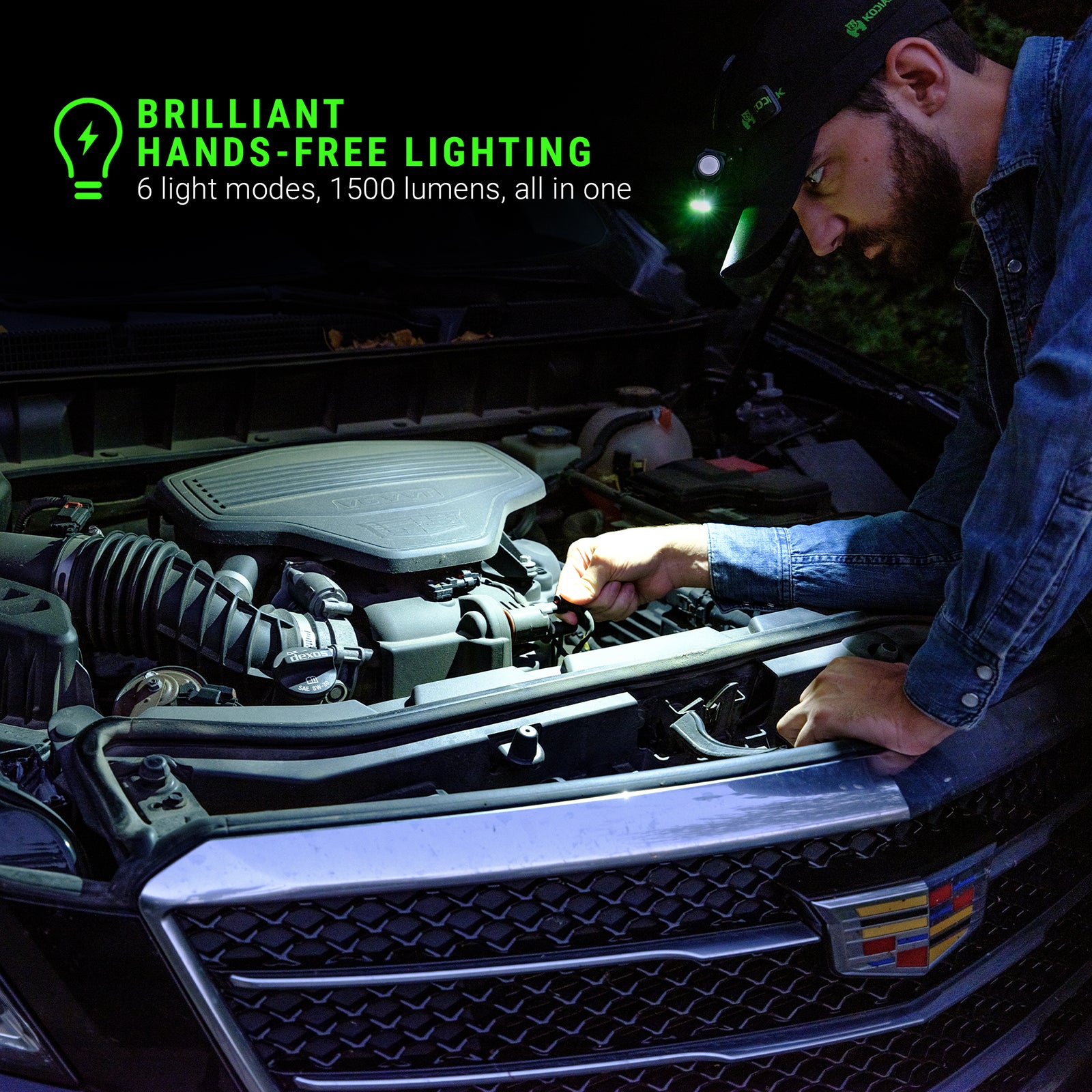 Kodiak® Konvert 1.5K RGW Headlamp - LitezAll - 9