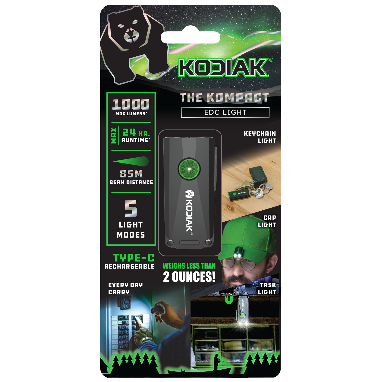 Kodiak® Kompact Rechargeable Cap Light - LitezAll - 2