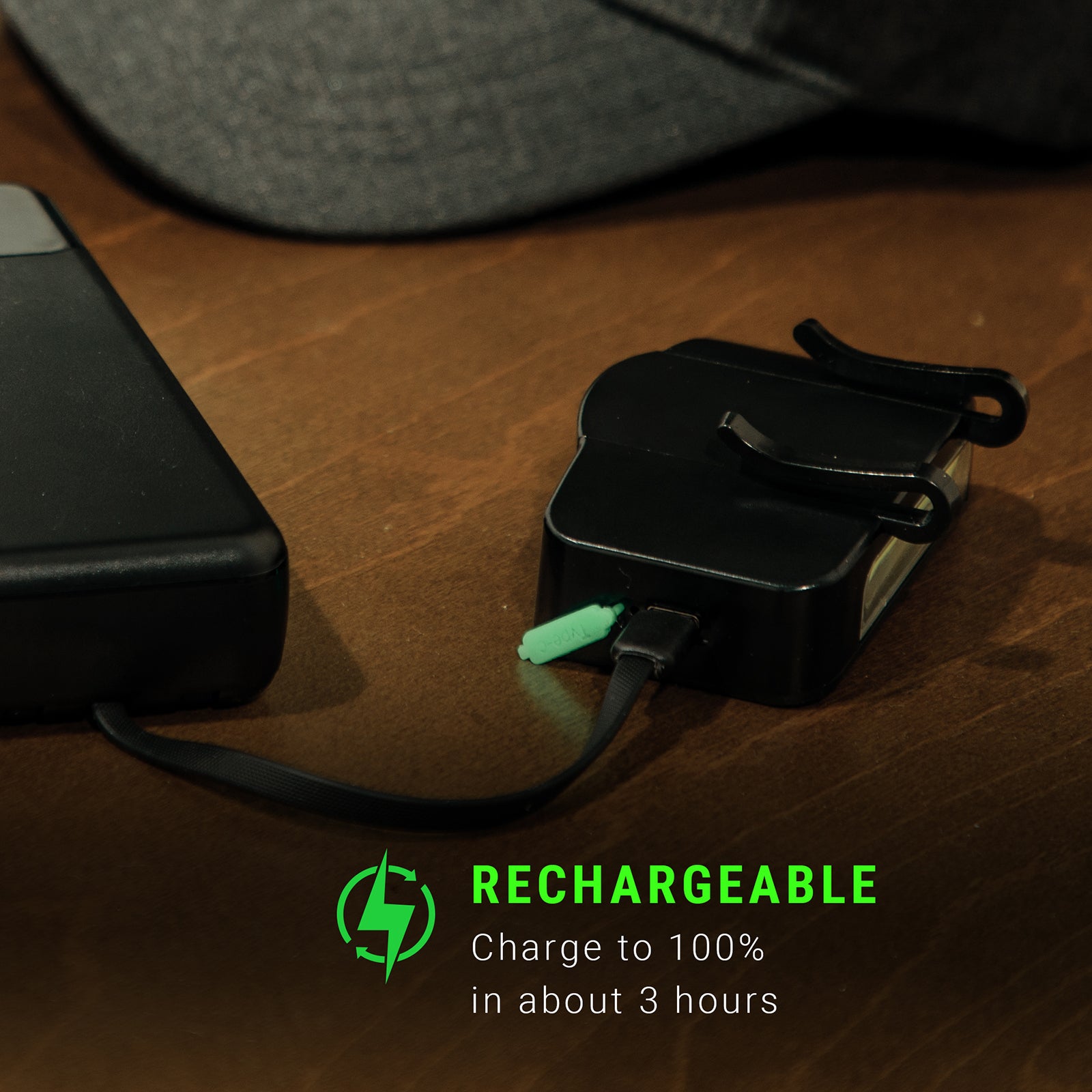 LitezAll® Rechargeable 250 Lumen Cap Light - LitezAll - 8