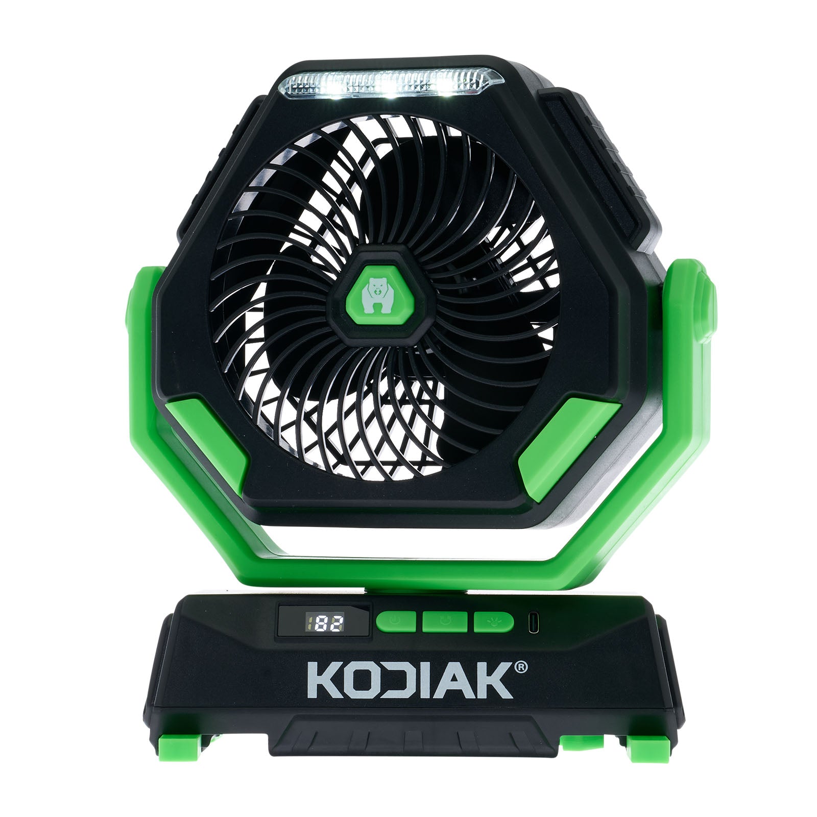 Kodiak® Kona Oscillating Fan + Light - LitezAll - 24