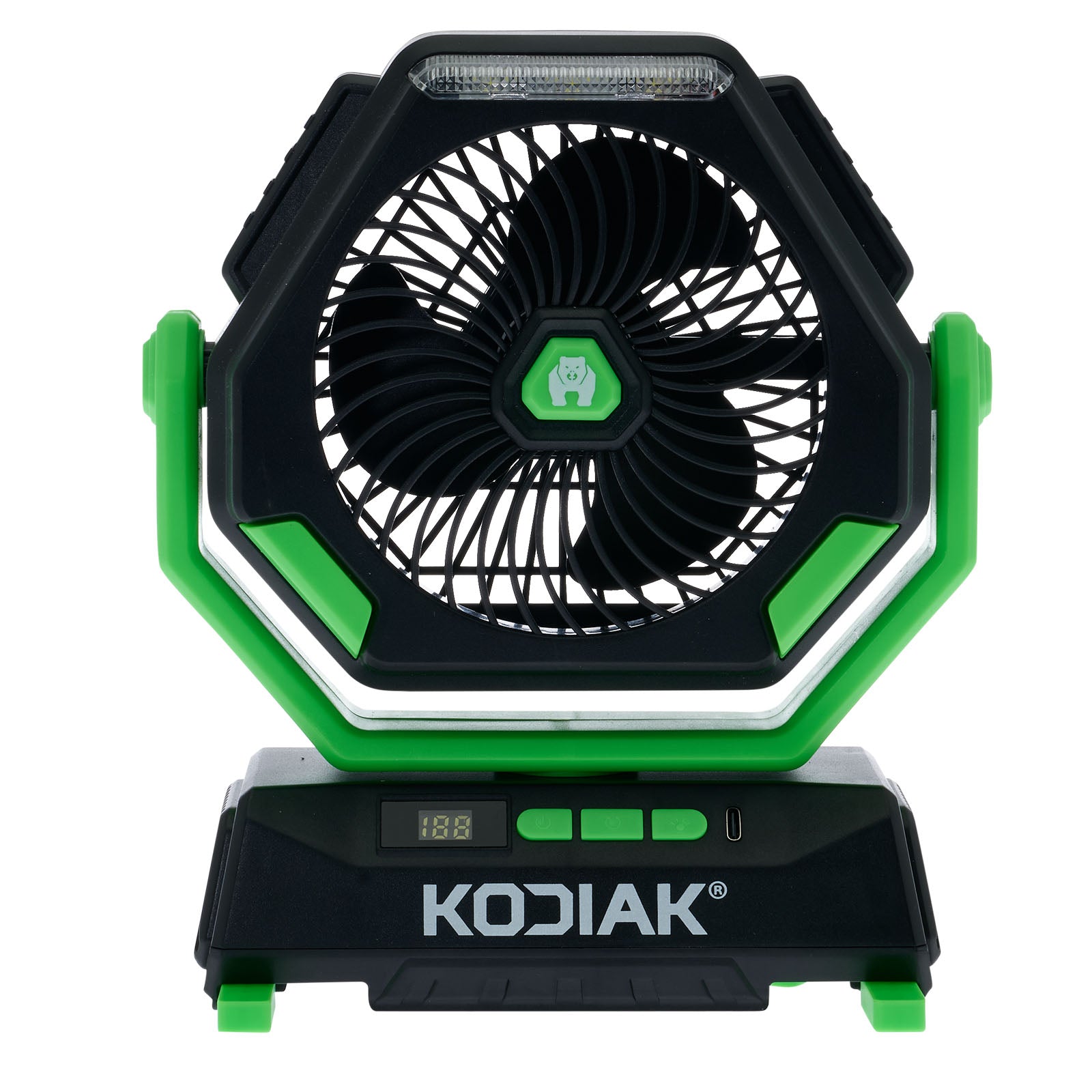 Kodiak® Kona Oscillating Fan + Light - LitezAll - 27
