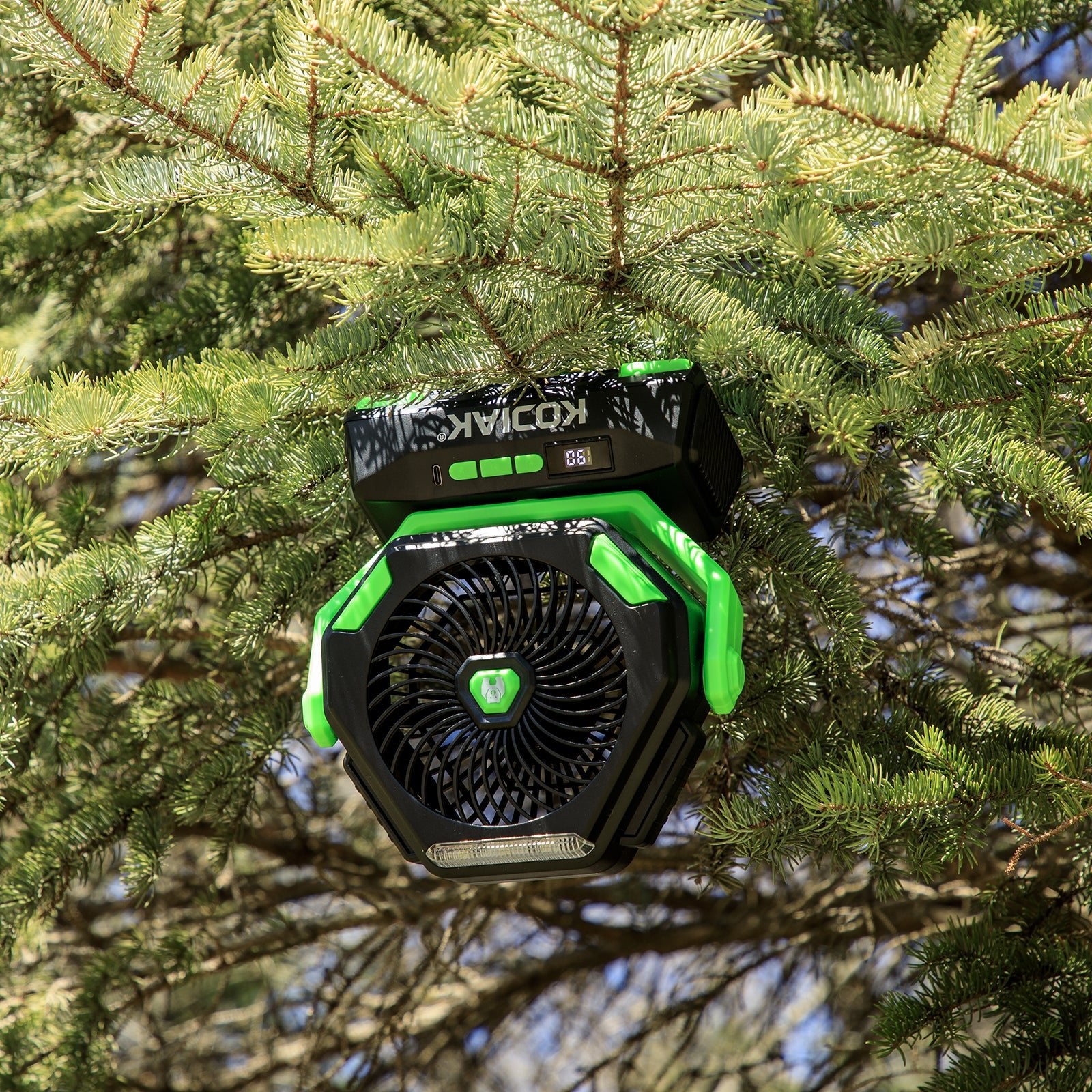 Kodiak® Kona Oscillating Fan + Light - LitezAll - 8