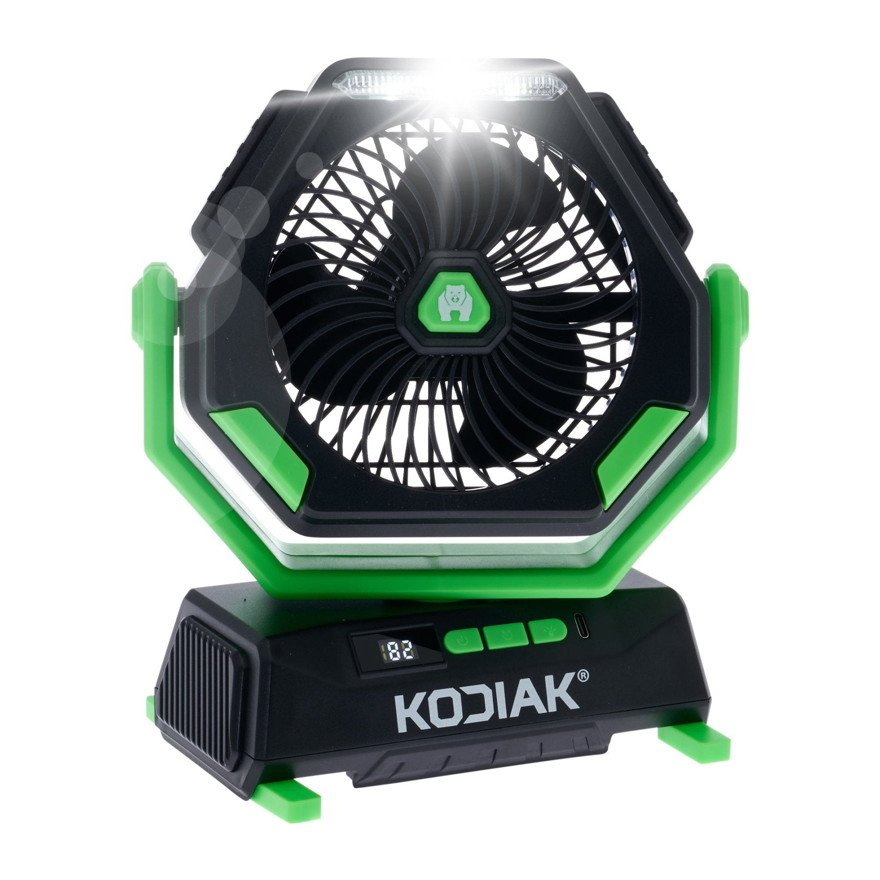 Kodiak® Kona Oscillating Fan + Light - LitezAll - 2