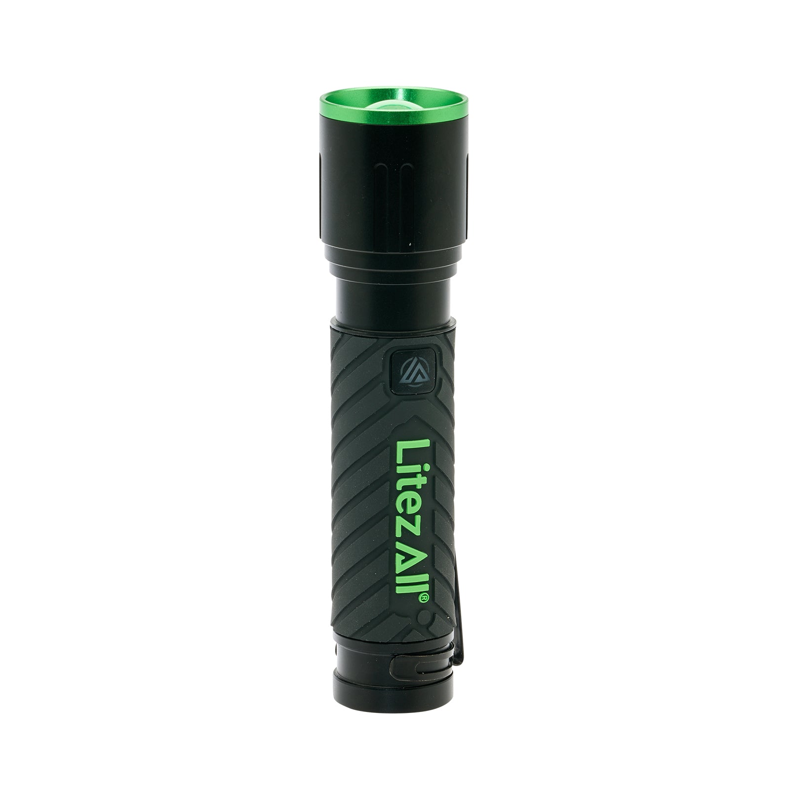 LitezAll® 3 Mode Rechargeable Rubber Grip Tactical Flashlight - LitezAll - 4