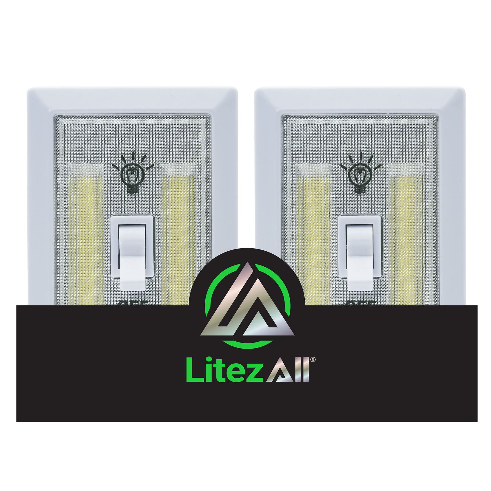 LitezAll® COB LED Rechargeable Cordless Light Switch - LitezAll - 1