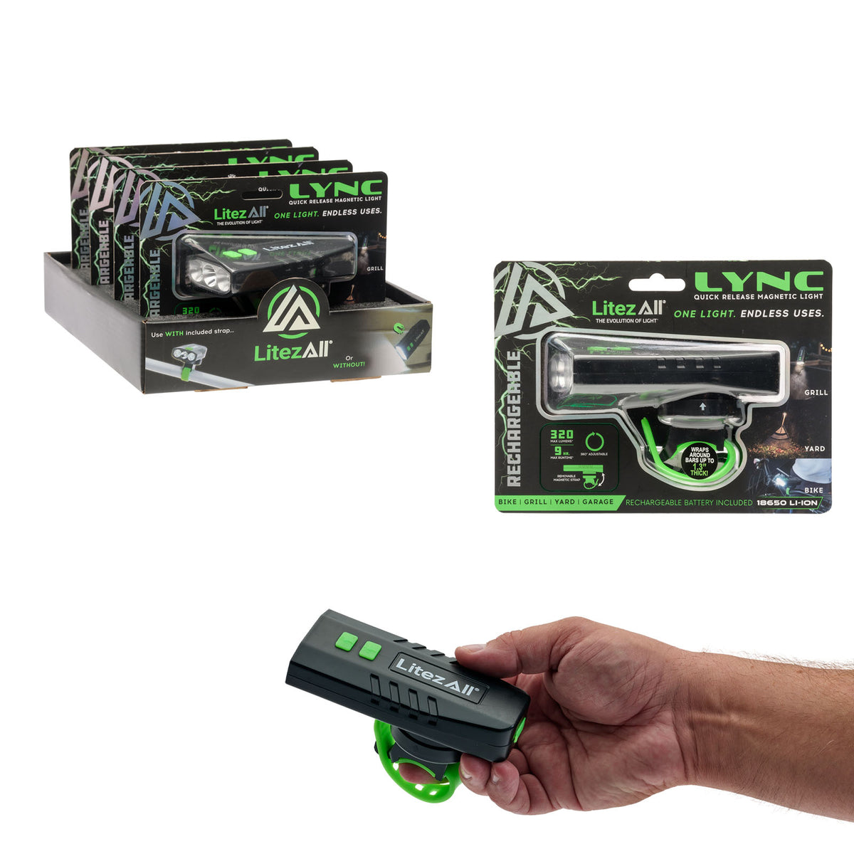 LitezAll® Lync Quick Release Magnetic Light - LitezAll - 1