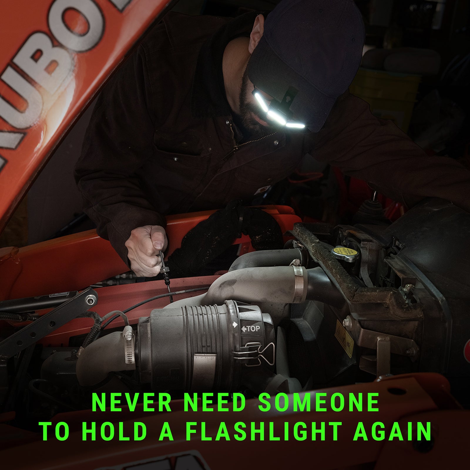 Kodiak® Klipper Rechargeable 200 Lumen Cap Light - LitezAll - Headlamps - 4