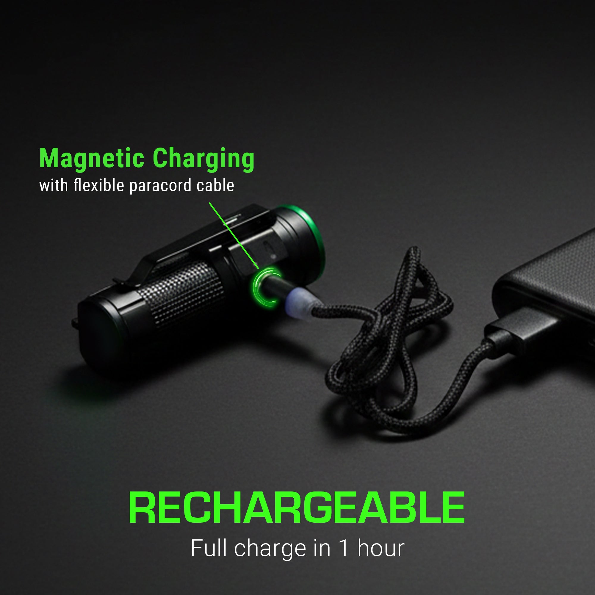 Kodiak® KUB Rechargeable Compact Flashlight 1000 Lumens - LitezAll - Tactical Flashlights - 9