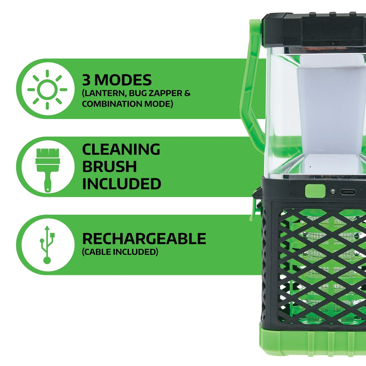 LitezAll® Rechargeable Bug Zapper Lantern - LitezAll - Lanterns - 5