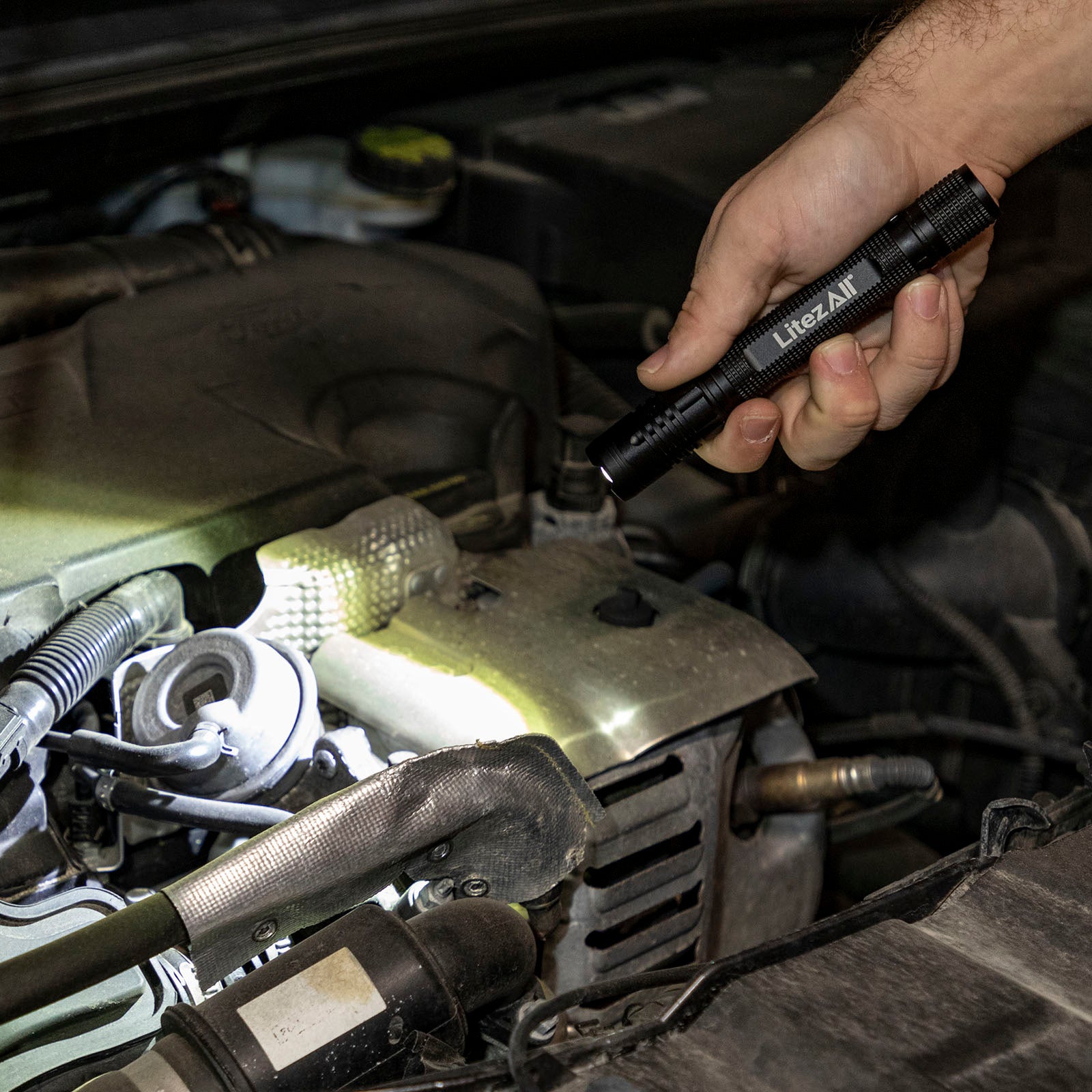 LitezAll 280 Lumen Tactical Flashlight - LitezAll - Tactical Flashlights - 12