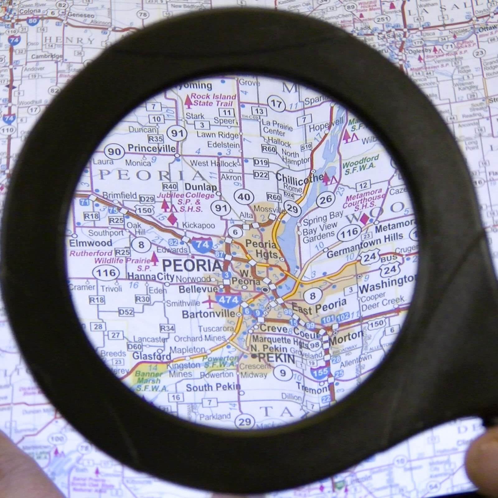 LitezAll COB LED Illuminated Magnifying Glass