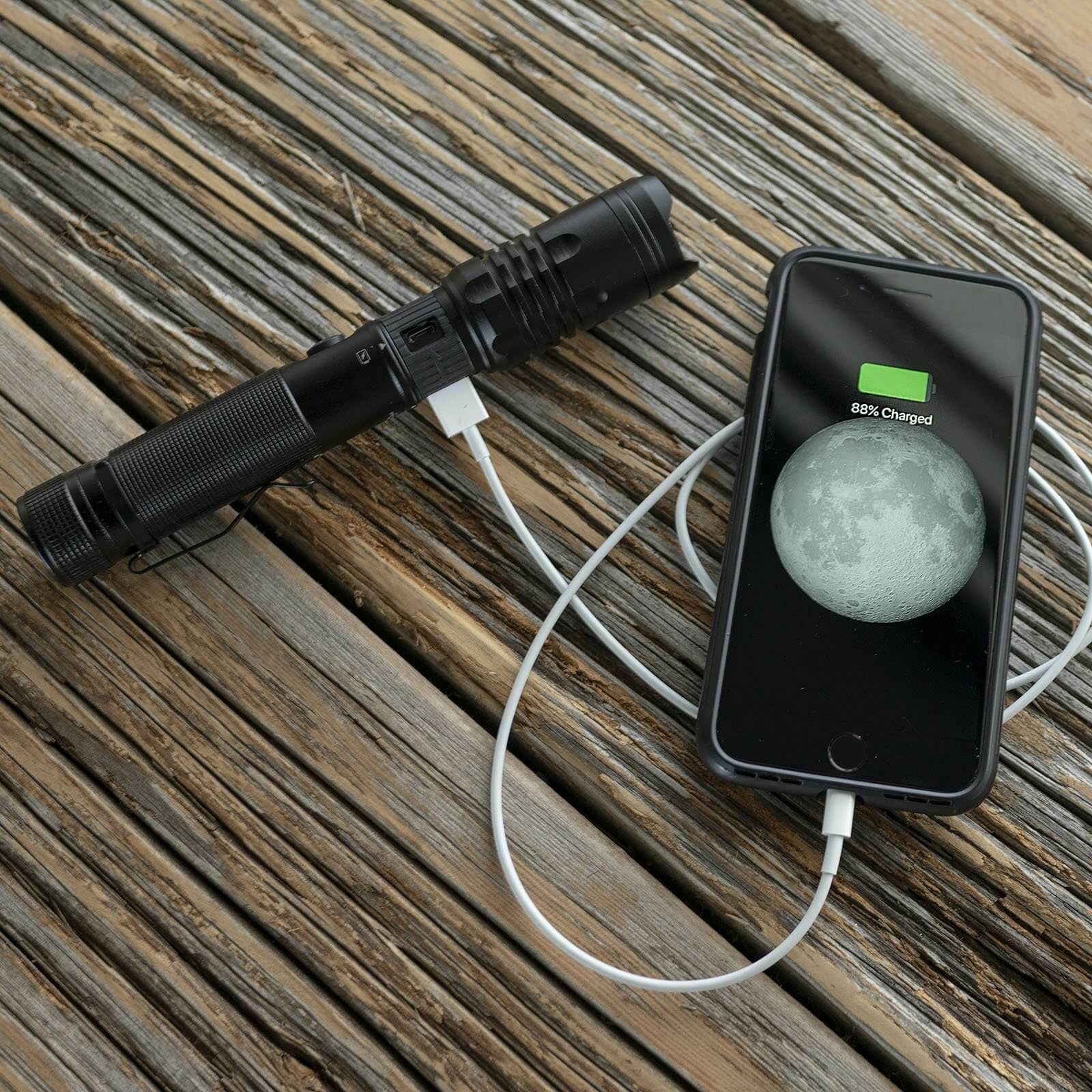 LitezAll 1000 Lumen Rechargeable Tactical Flashlight - LitezAll - Tactical Flashlights - 11