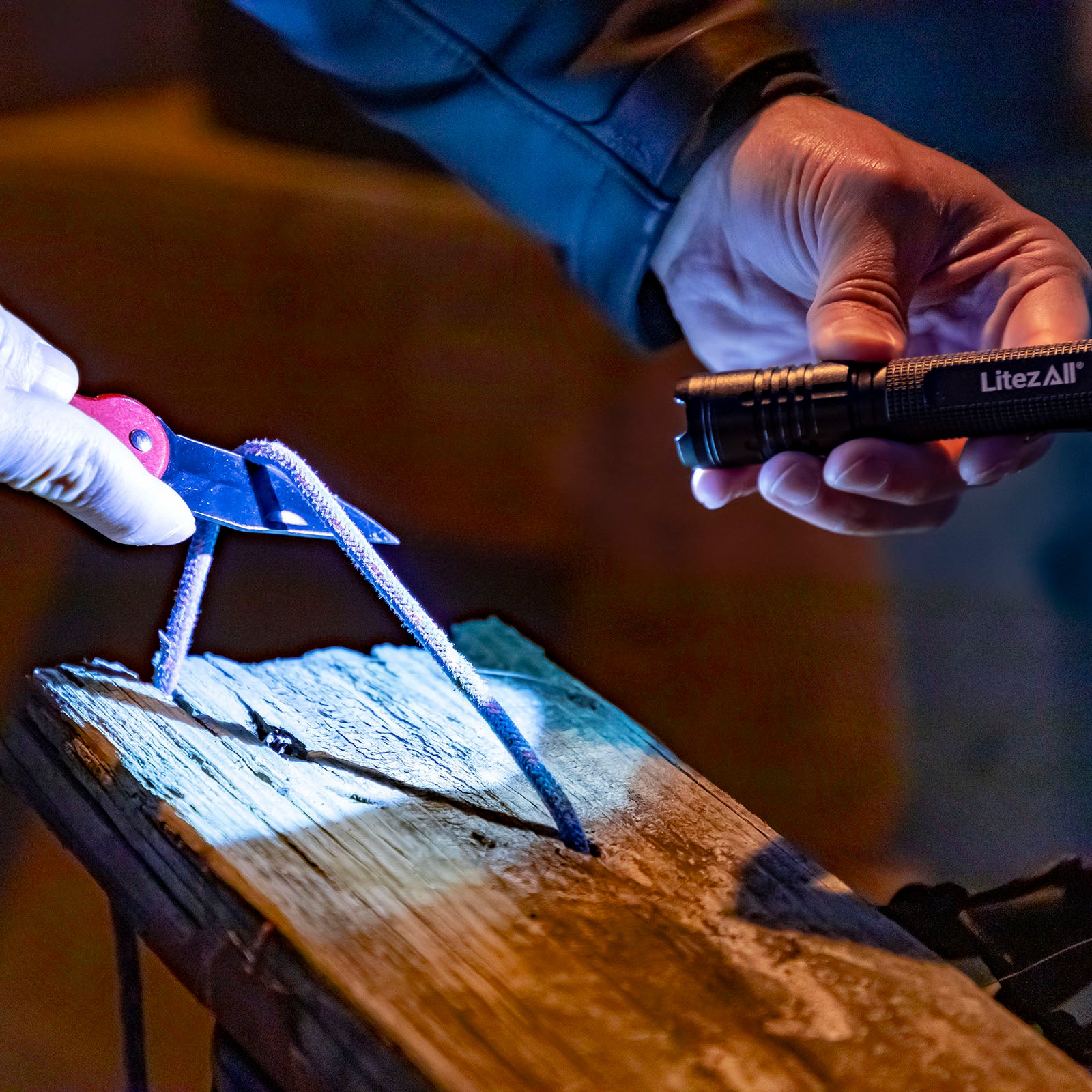 LitezAll 280 Lumen Tactical Flashlight and Pocket Knife Combo - LitezAll - Combo - 4