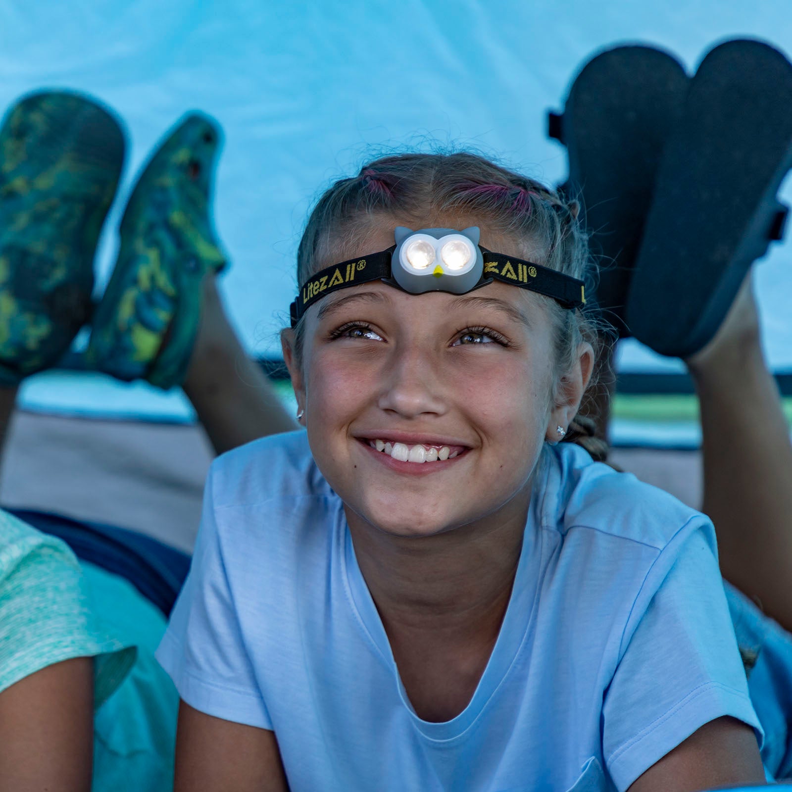 LitezAll® Owl Themed Headlamp and Lantern Combo