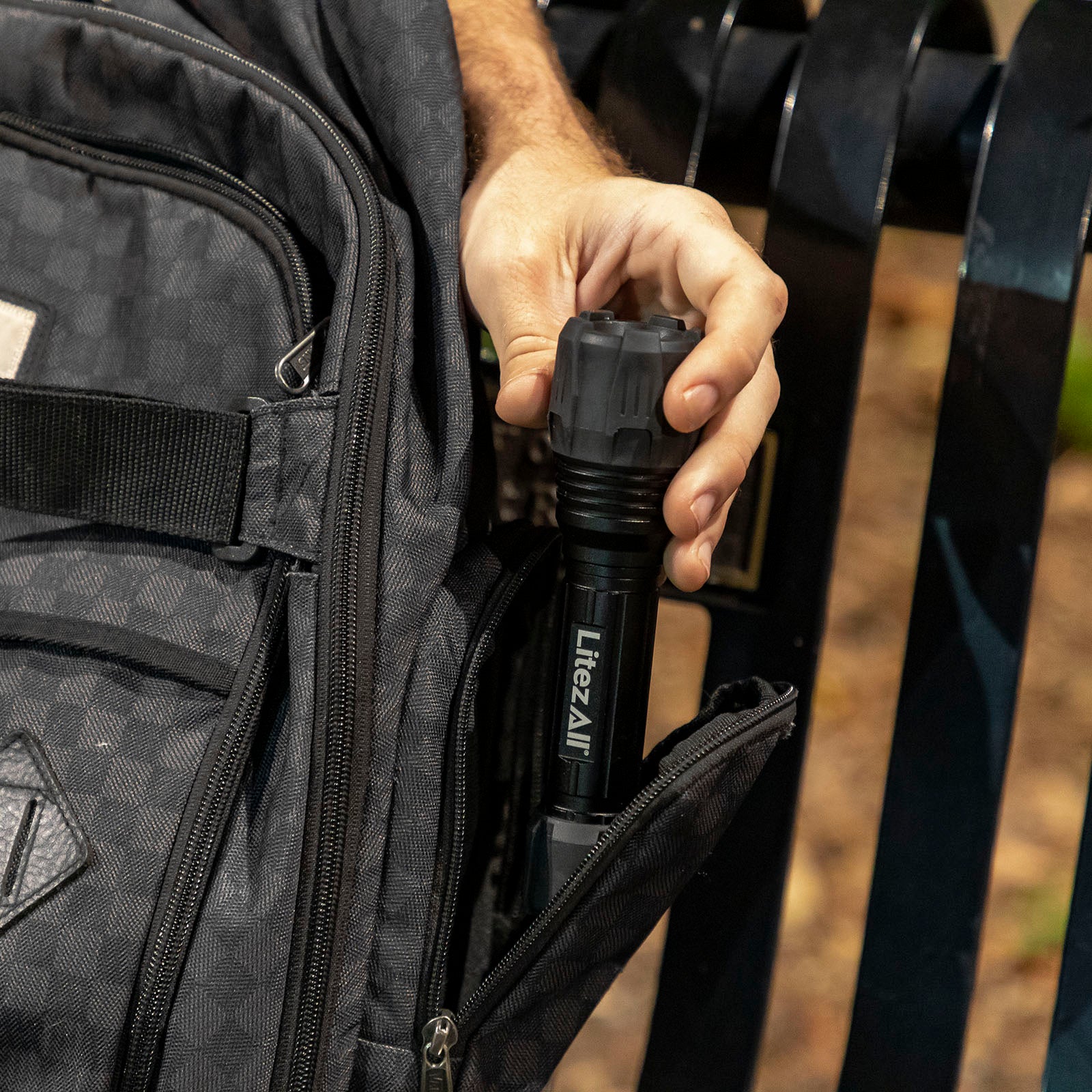 LitezAll Nearly Invincible 1000 Lumen Rechargeable Tactical Flashlight - LitezAll - Tactical Flashlights - 3