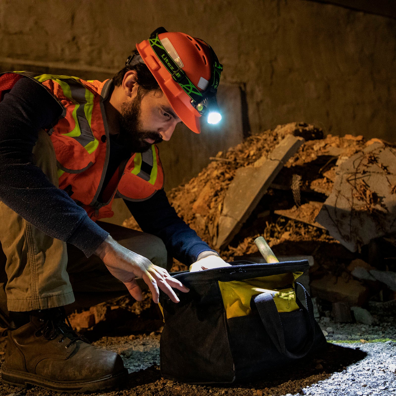 LitezAll Rechargeable 1300 Lumen Head Lamp - LitezAll - Head Lamps - 5