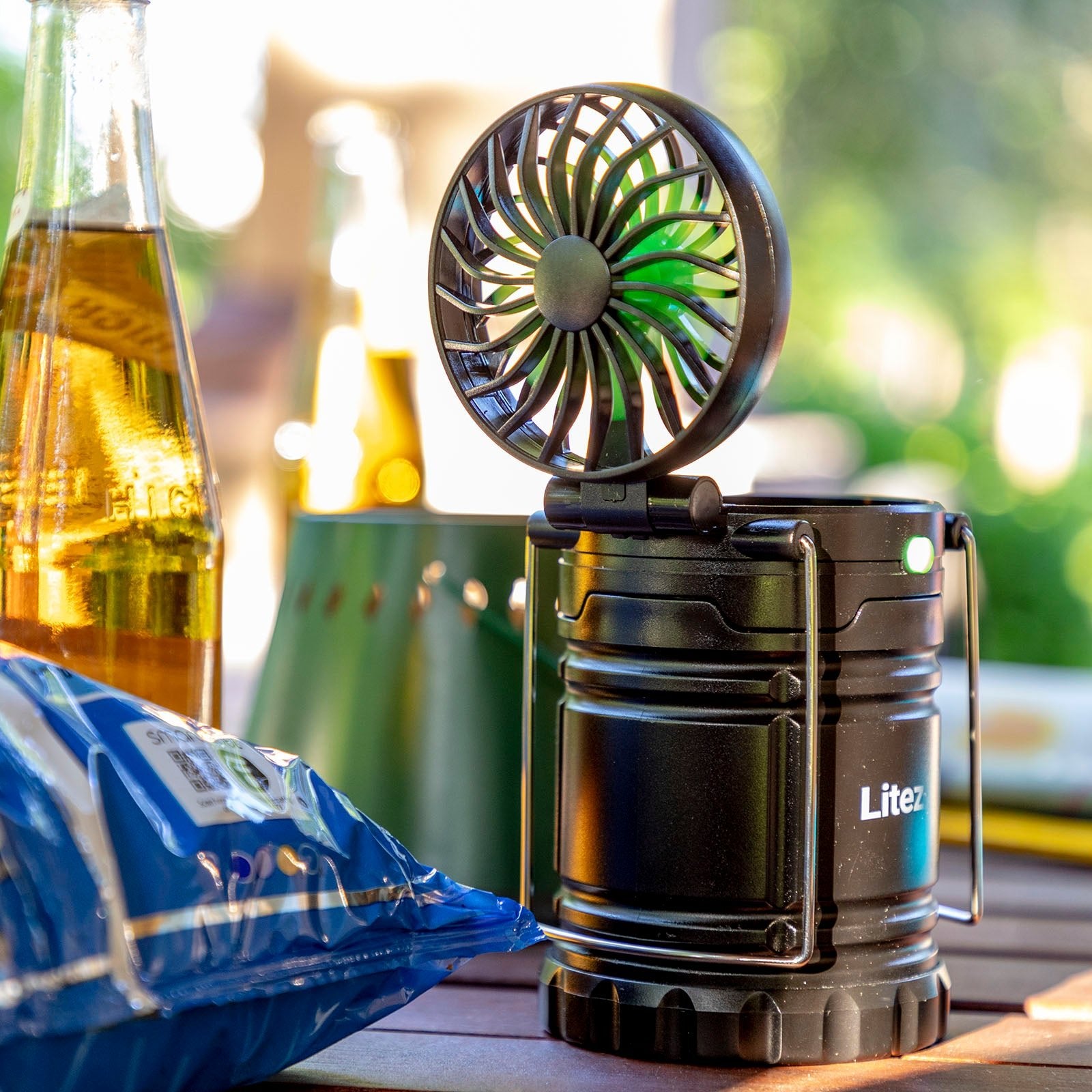 LitezAll Pull Up Lantern with Built-In Fan - LitezAll - Lanterns - 7