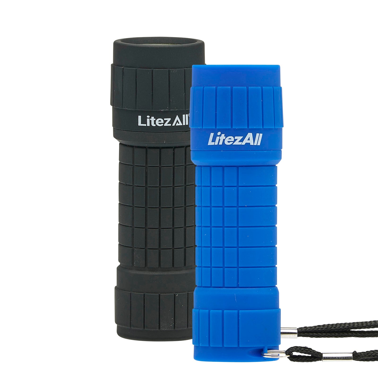 LitezAll Rubber Coated Pocket Flashlight 2 Pack - LitezAll - Flashlights - 1