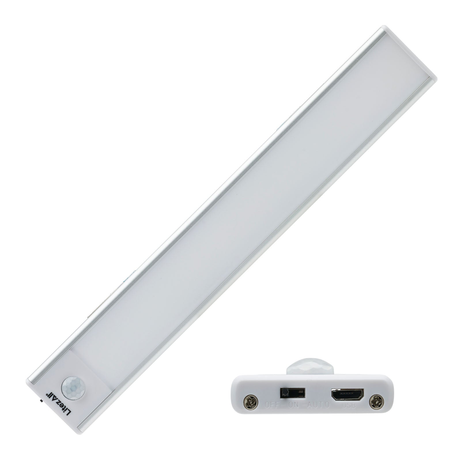 LitezAll® Razor® Slim Rechargeable Motion Activated Light Bar