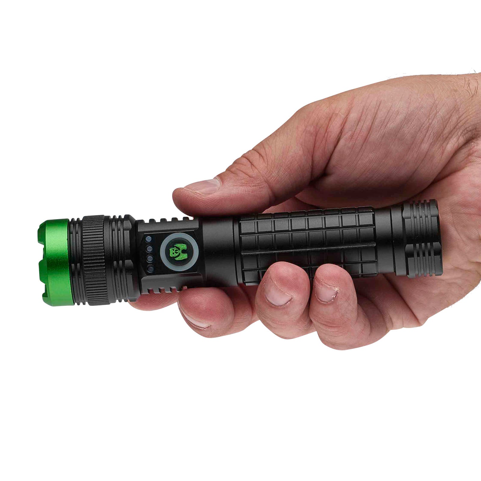 Kodiak 2000 Lumen Rechargeable Tactical Flashlight with Magnetic Charging - LitezAll - Tactical Flashlights - 4