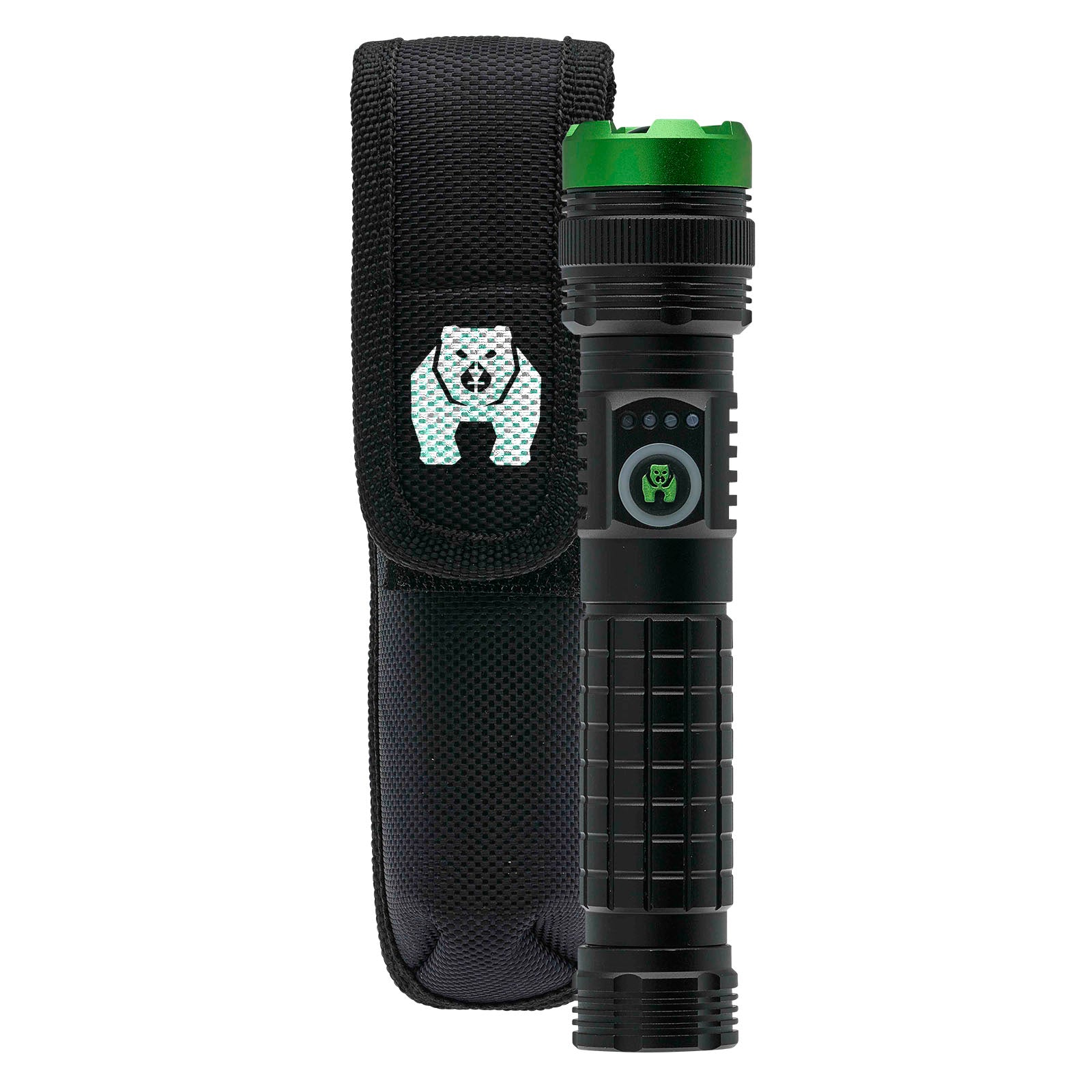 Kodiak 2000 Lumen Rechargeable Tactical Flashlight with Magnetic Charging - LitezAll - Tactical Flashlights - 1