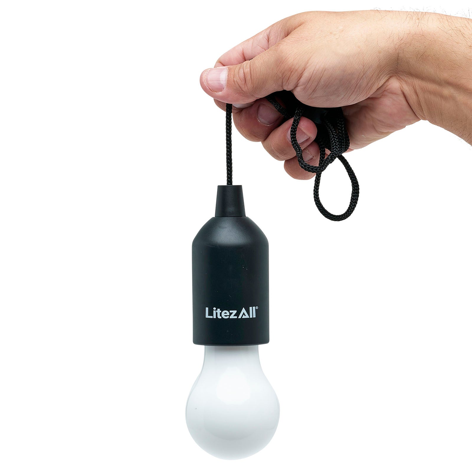 LitezAll® Pull String Battery Operated Light Bulb