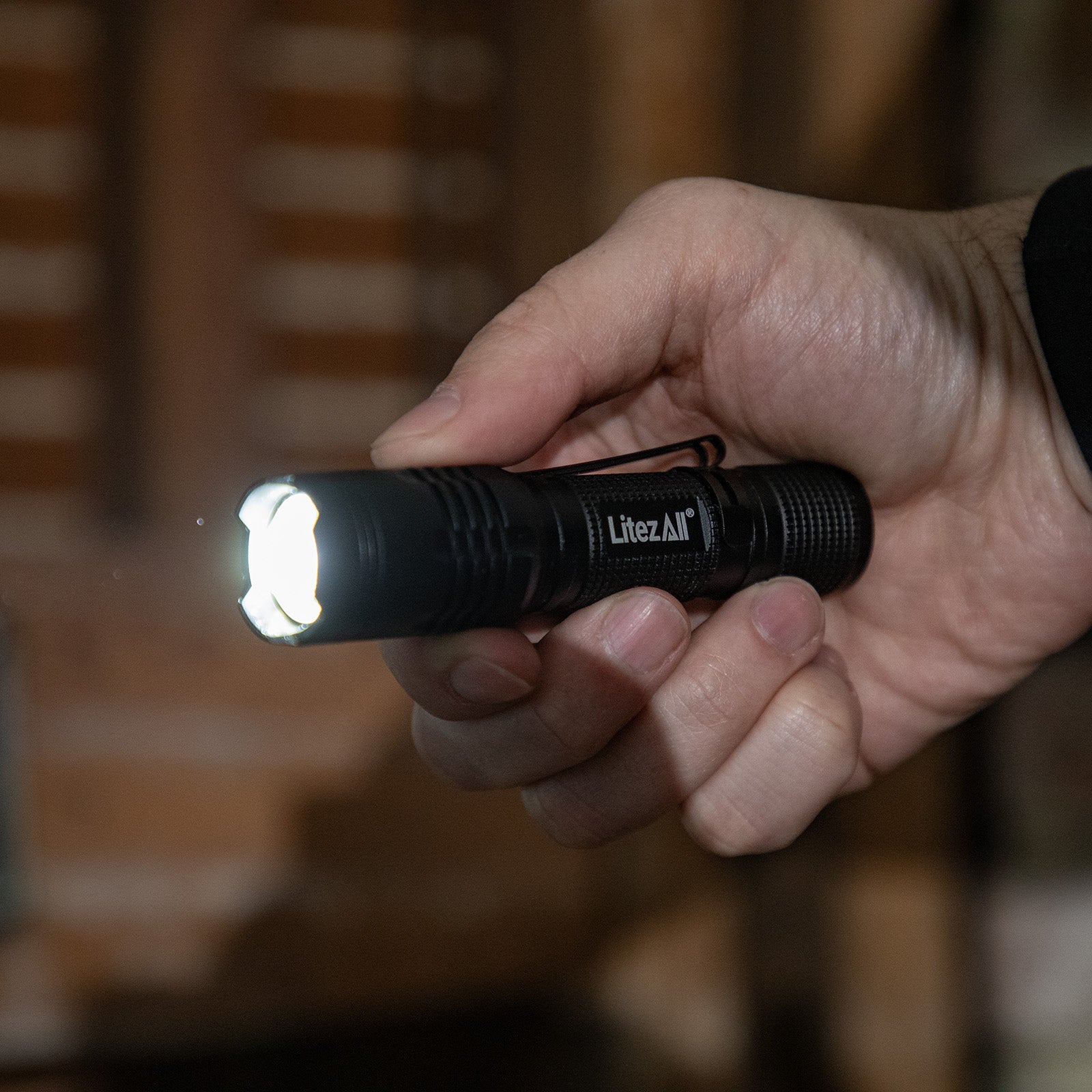 LitezAll 400 Lumen Tactical Flashlight