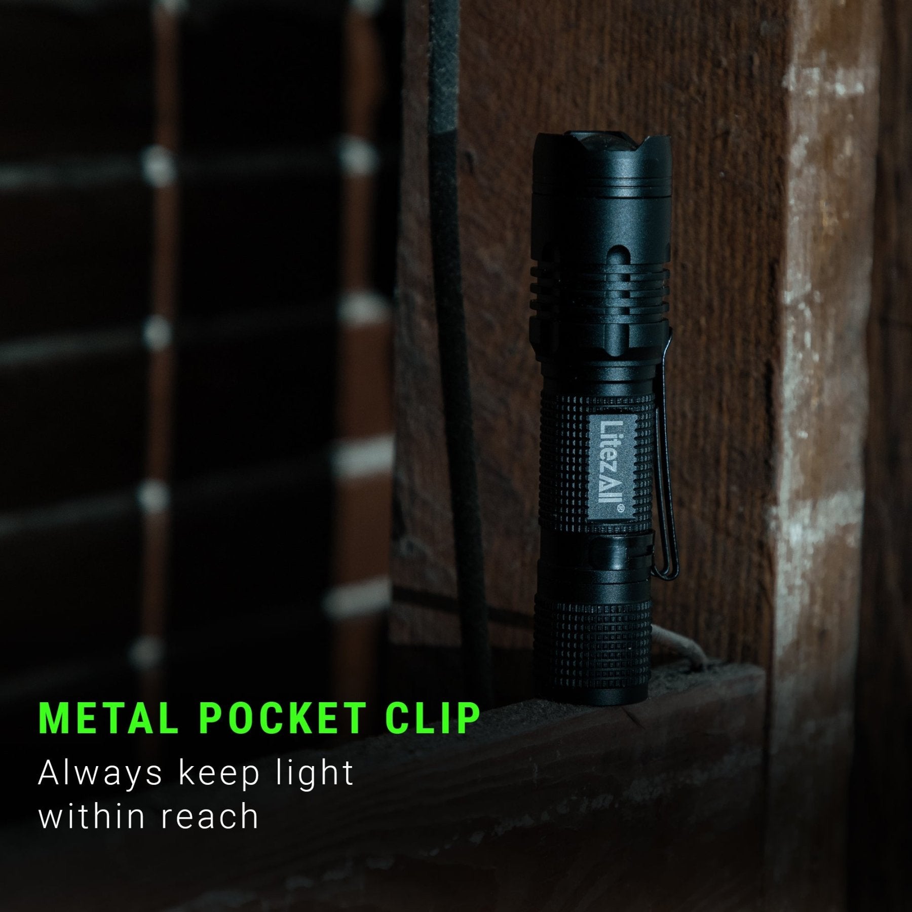 LitezAll® 400 Lumen Tactical Flashlight - LitezAll - Tactical Flashlights - 5