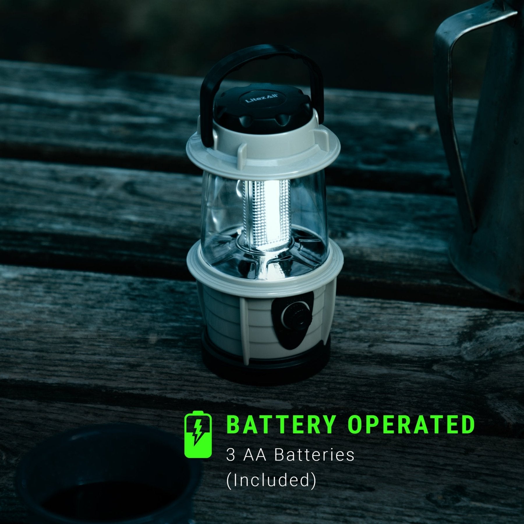 LitezAll® COB LED Mini Lantern with Dimmer - LitezAll - Lanterns - 4