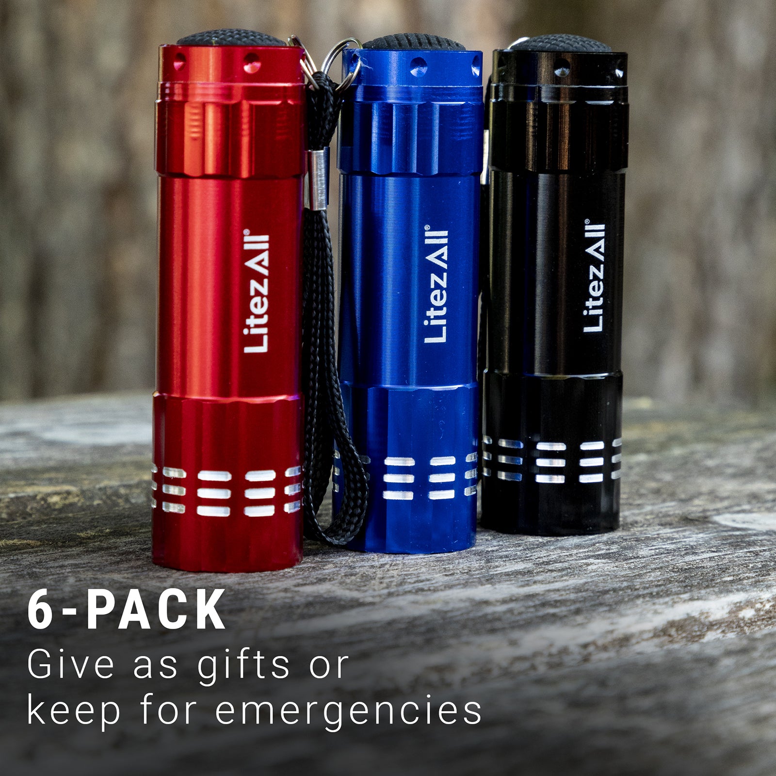 LitezAll® Aluminum Pocket Flashlight 6 Pack - LitezAll - Flashlights - 4