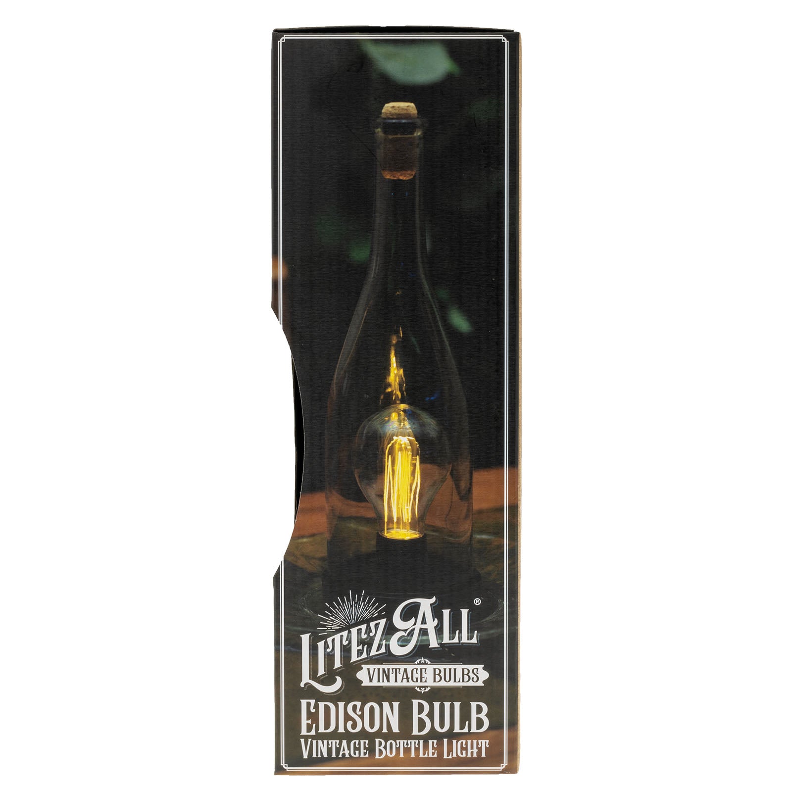 22620 - LA-WNED-6 LitezAll LED Edison Bulb Wine Bottle Accent Lamp