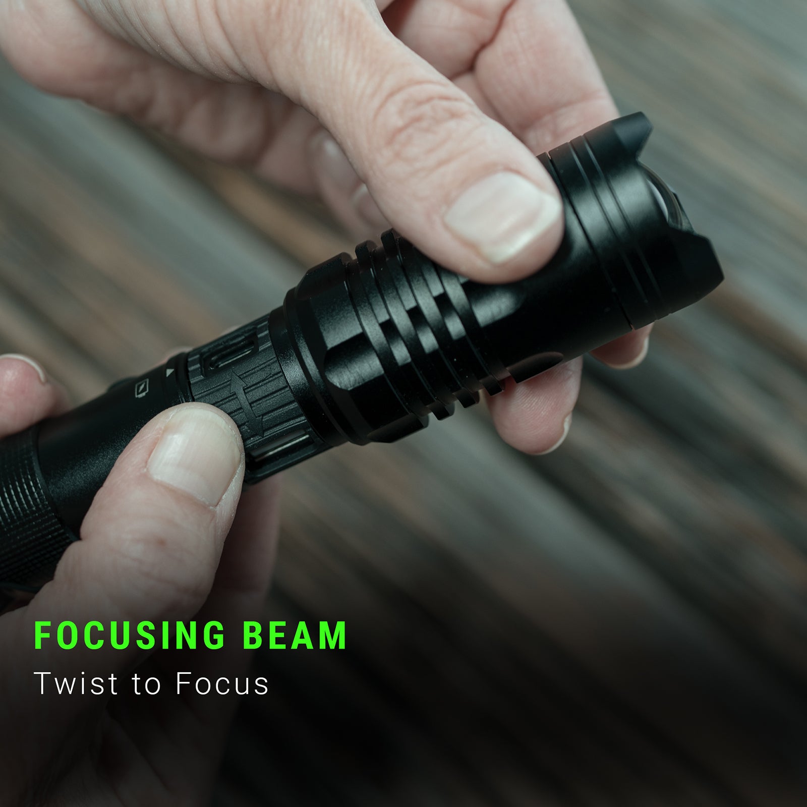 LitezAll® 1000 Lumen Rechargeable Tactical Flashlight - LitezAll - Tactical Flashlights - 5