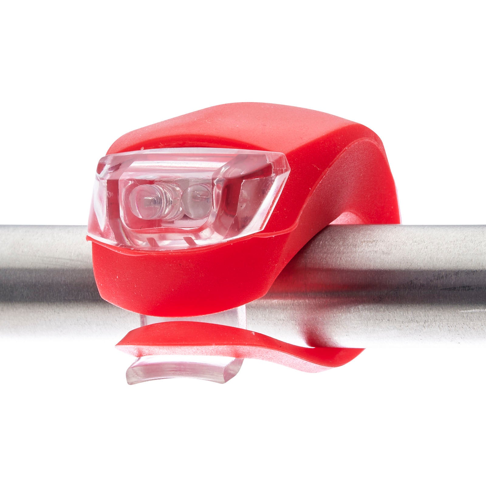 LitezAll LED Silicone Bike Safety Lights Headlight and Tail Light