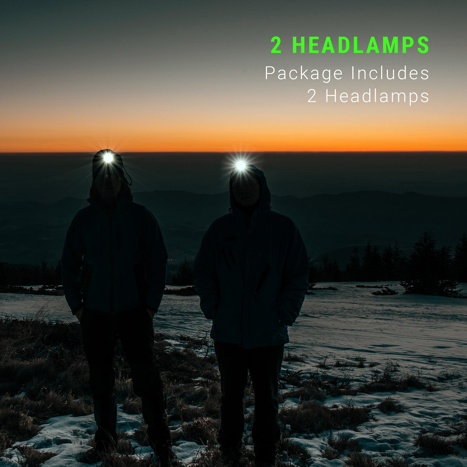 LitezAll® 120 Lumen LED Mini Headlamp 2 Pack - LitezAll - Headlamps - 6