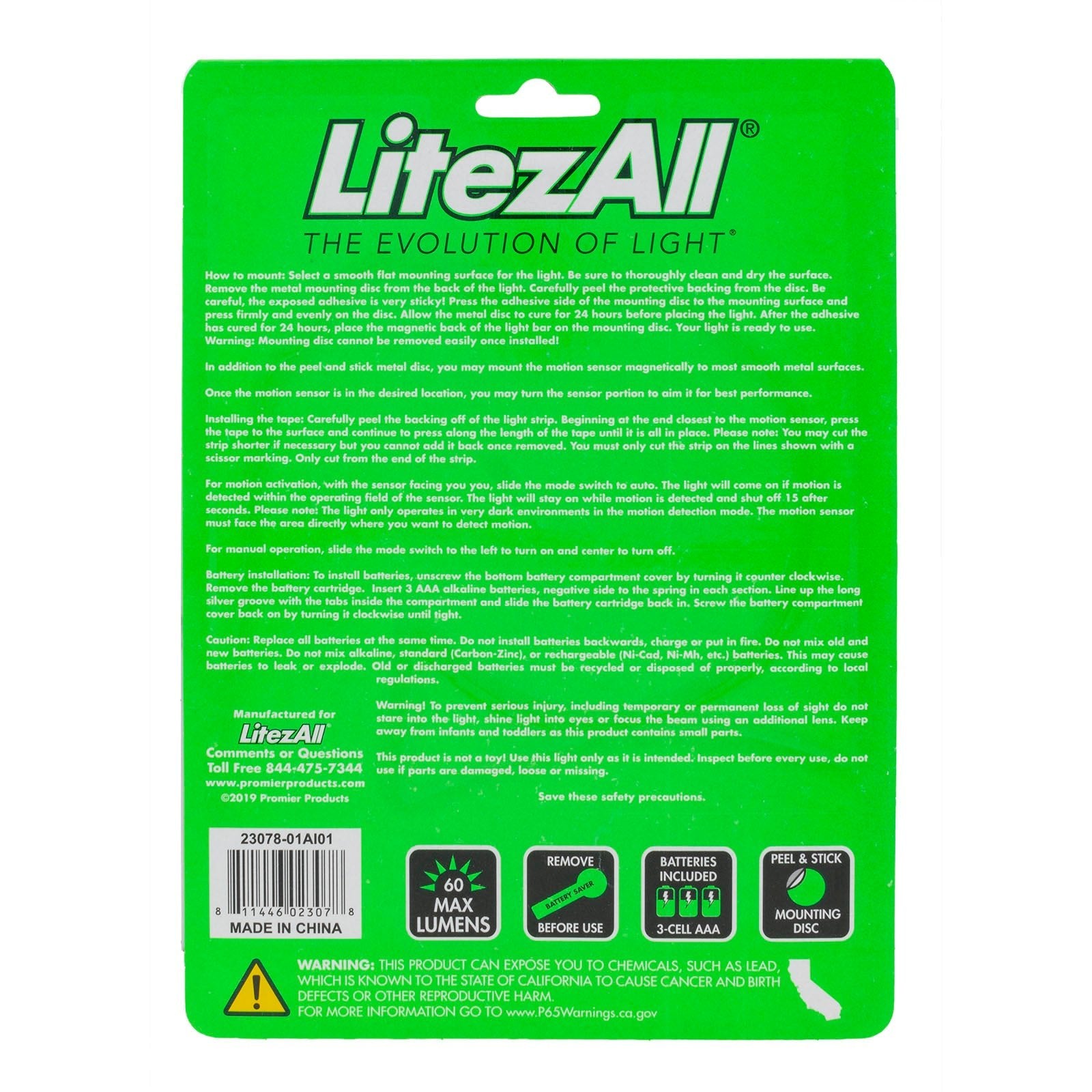 LitezAll Motion Activated LED Tape Light - LitezAll - Wireless Lighting Solutions - 23