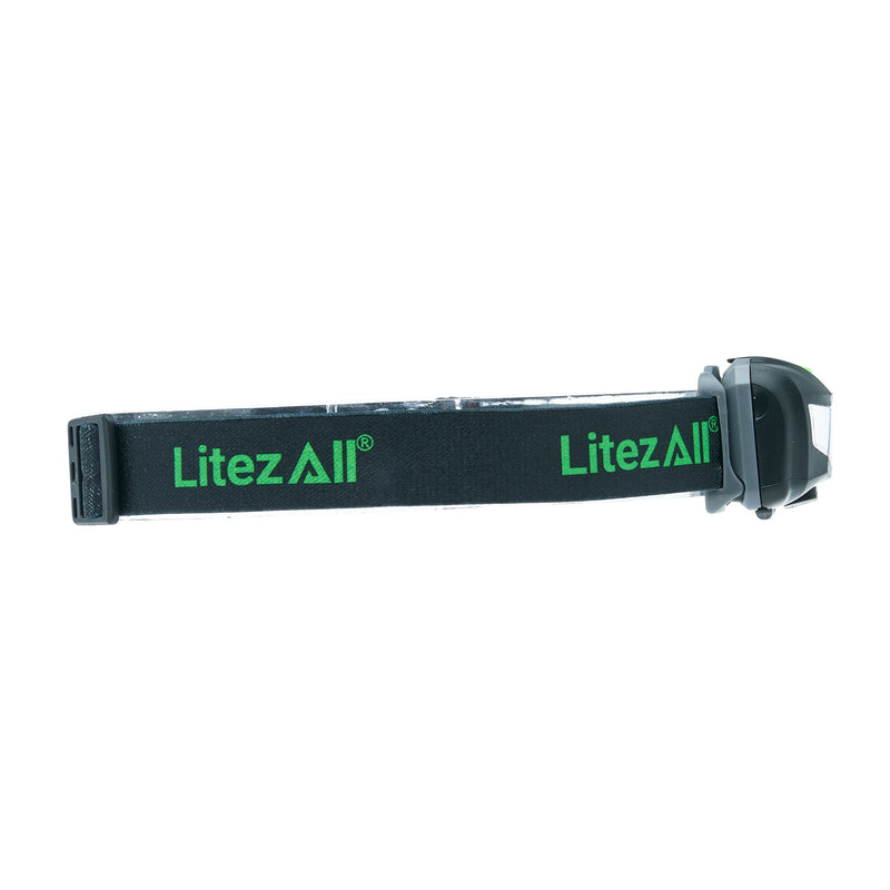 LitezAll Revive 120 Lumen Rechargeable COB LED Headlamp