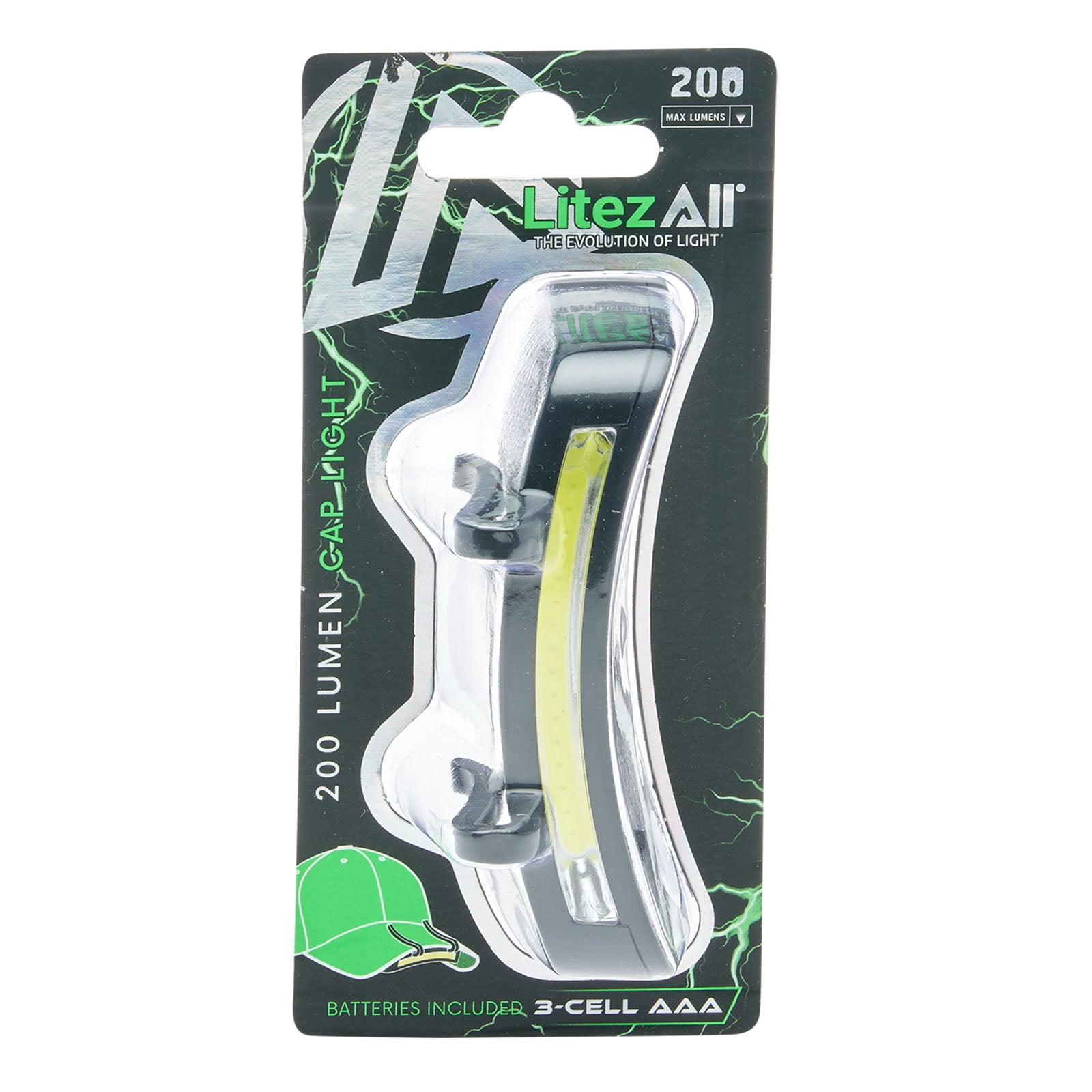 LitezAll Clip On Cap Light Headlamp