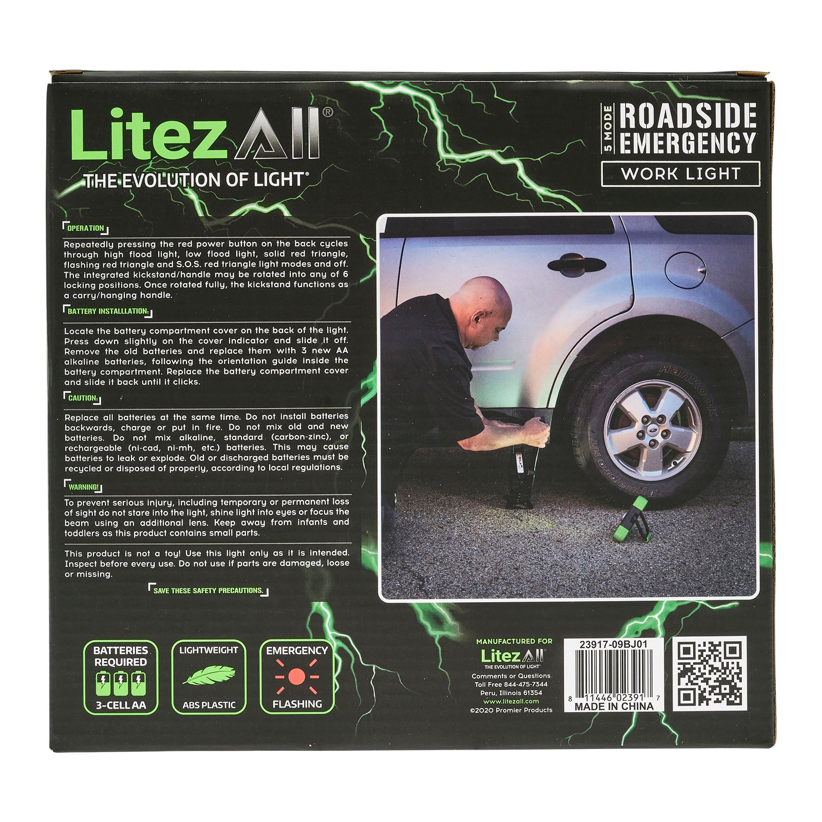 LitezAll Triangle Emergency and Utility Light - LitezAll - 30