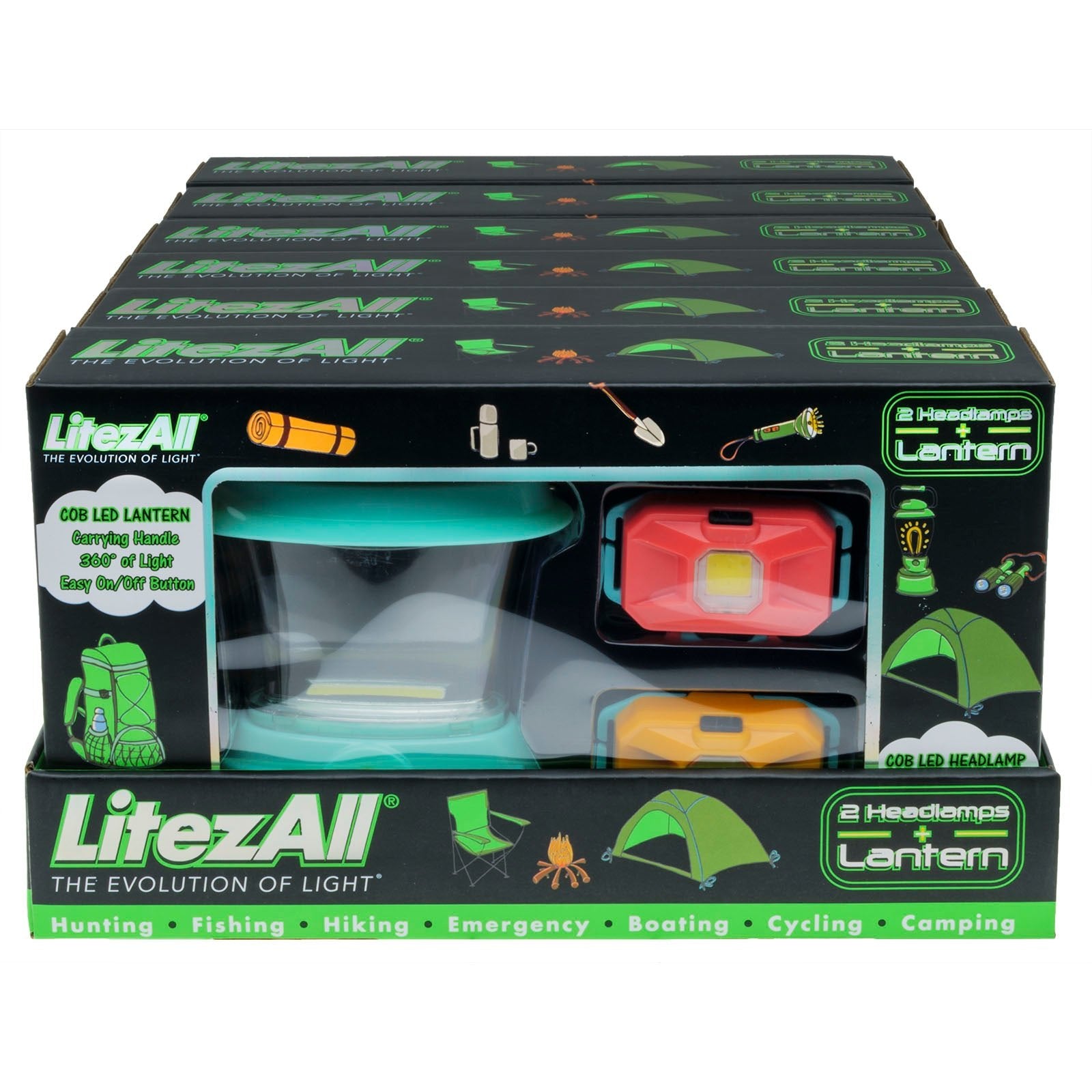 LitezAll Youth Lantern and Headlamp Combo - LitezAll - Combos - 12