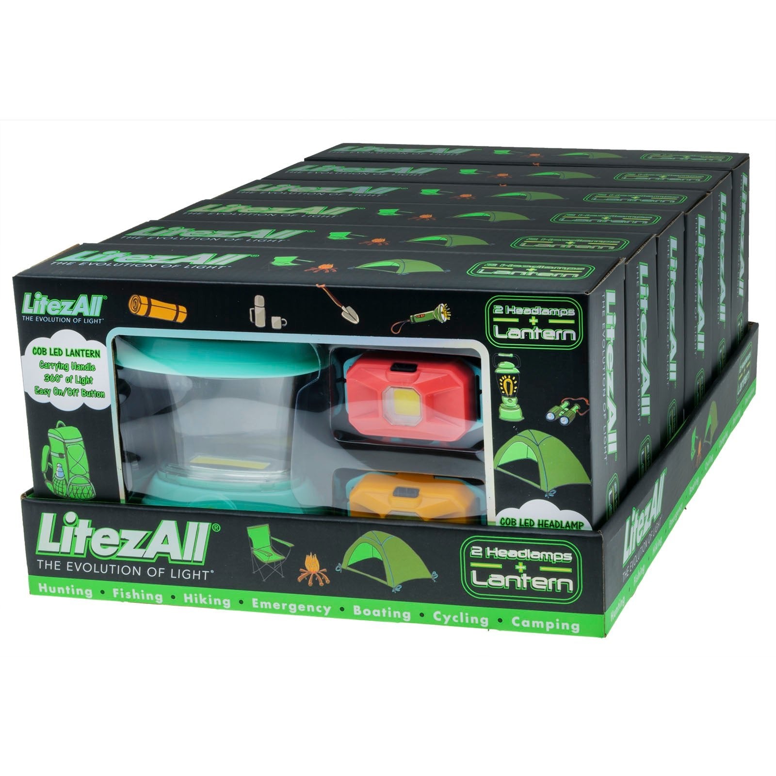 LitezAll Youth Lantern and Headlamp Combo - LitezAll - Combos - 16