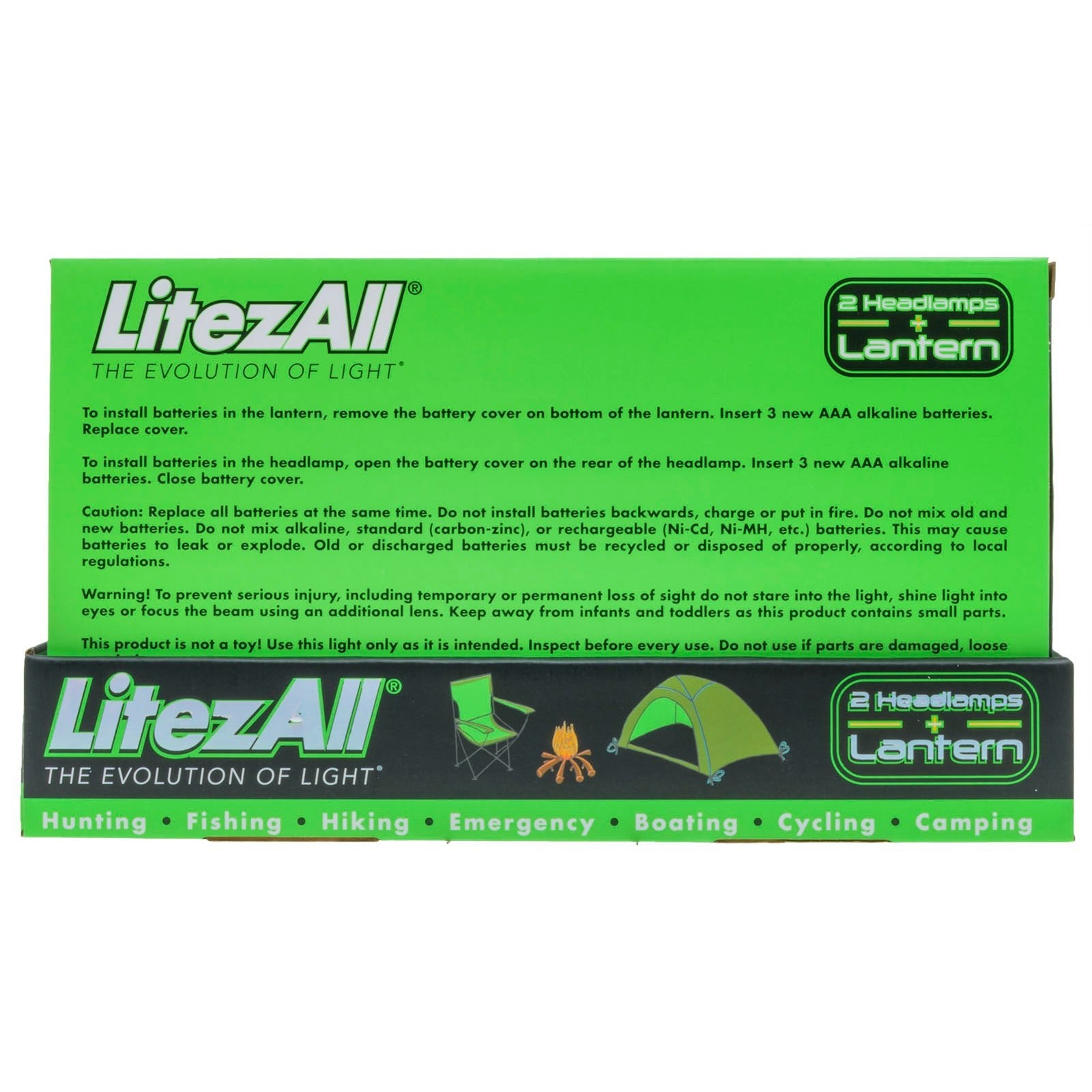 LitezAll Youth Lantern and Headlamp Combo - LitezAll - Combos - 18