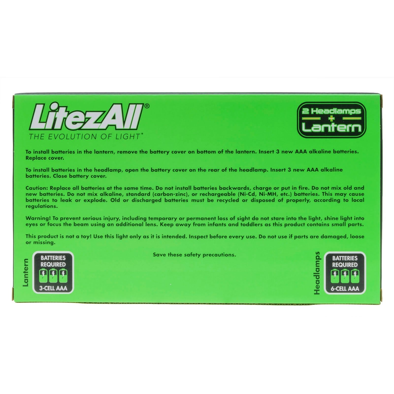 LitezAll Youth Lantern and Headlamp Combo - LitezAll - Combos - 24