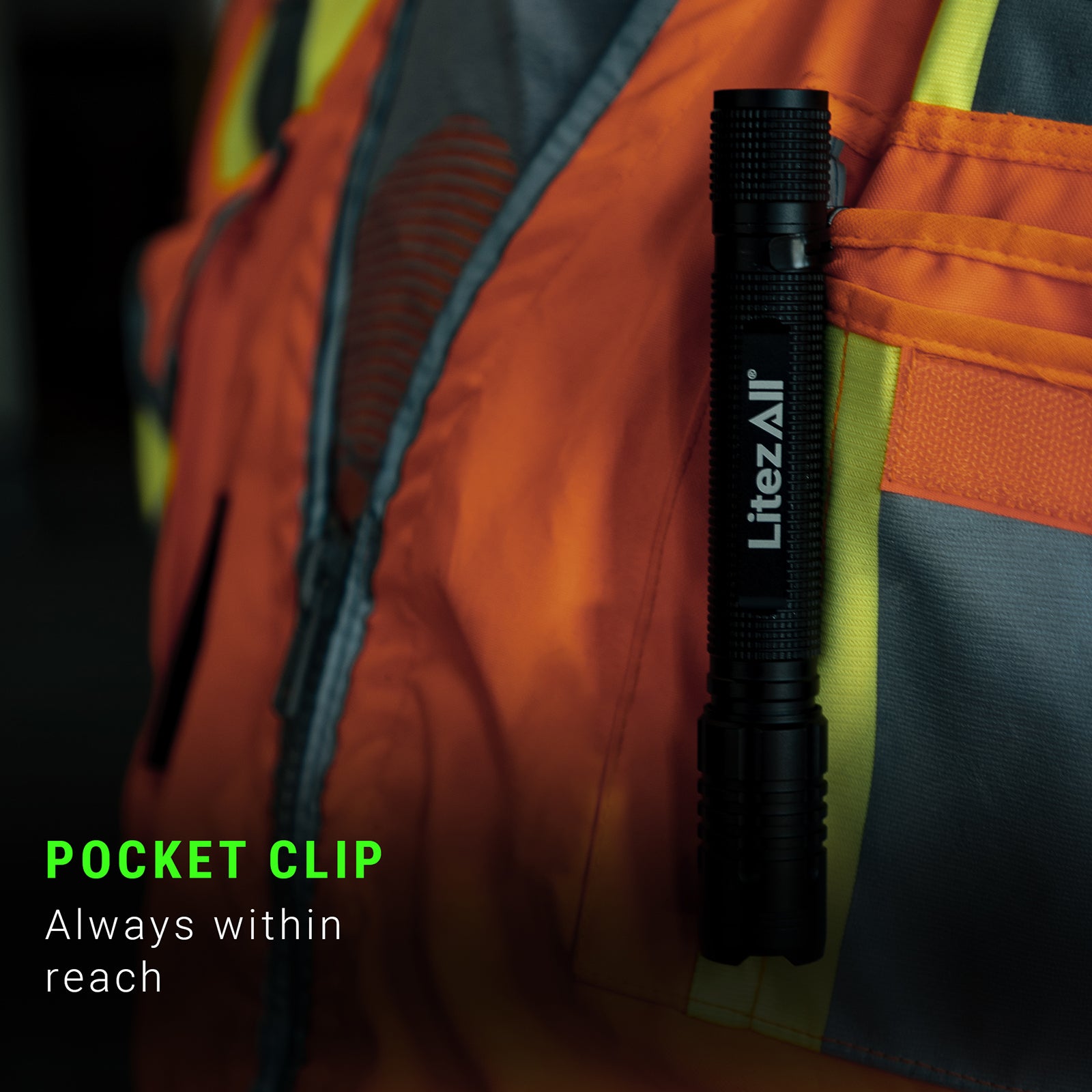 LitezAll® 280 Lumen Tactical Flashlight and Pocket Knife Combo - LitezAll - Combos - 5