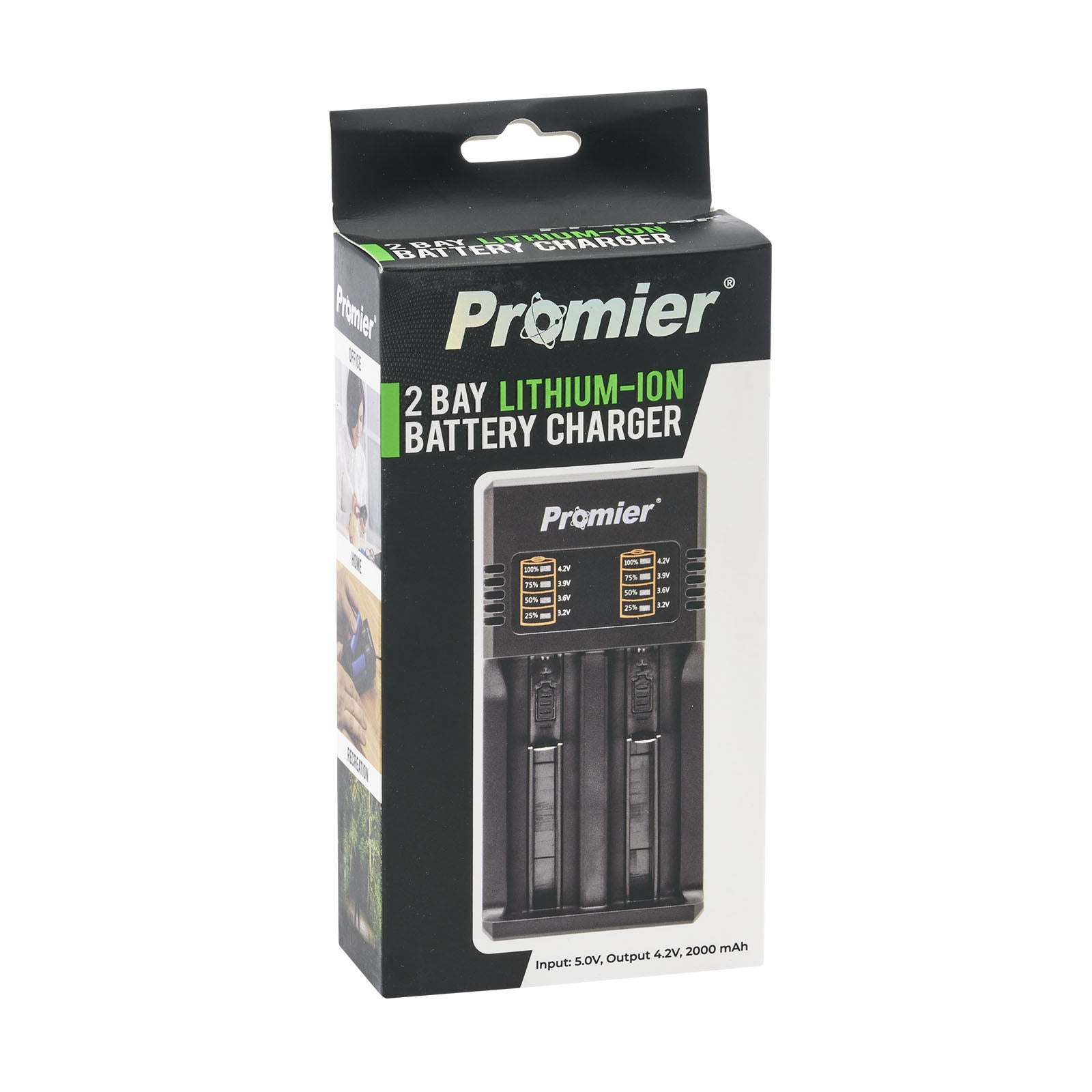 24150 - P-2BAYCH-6-24 Promier Rechargeable Battery Charger