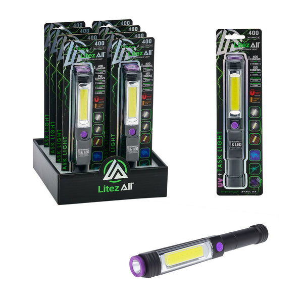 LitezAll Task Light with UV Flashlight - LitezAll