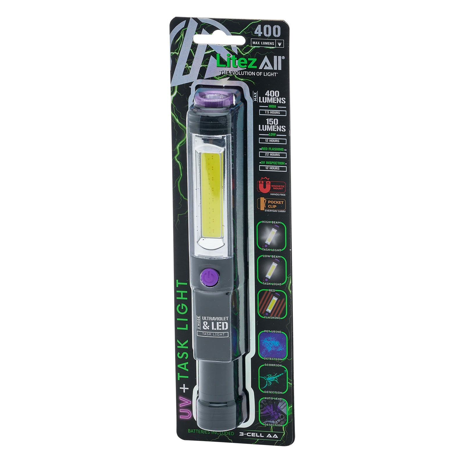 LitezAll Task Light with UV Flashlight - LitezAll - 29