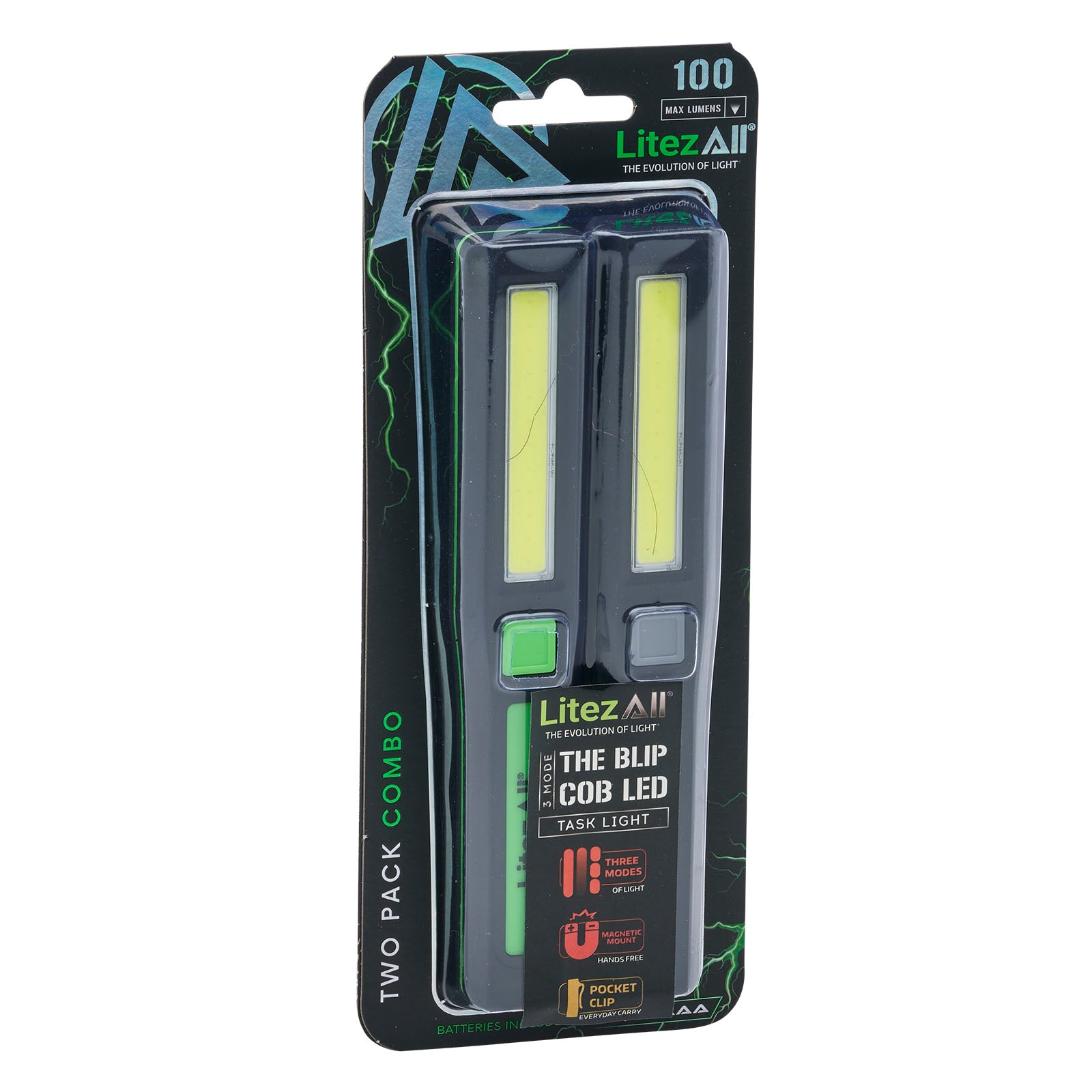 LitezAll Blip Mini COB LED Work Light 2 Pack - LitezAll - 25