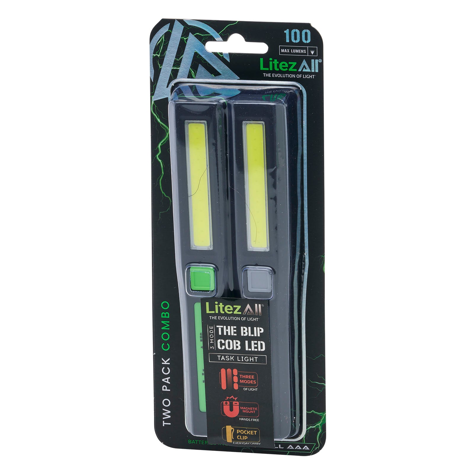 LitezAll Blip Mini COB LED Work Light 2 Pack - LitezAll - 26